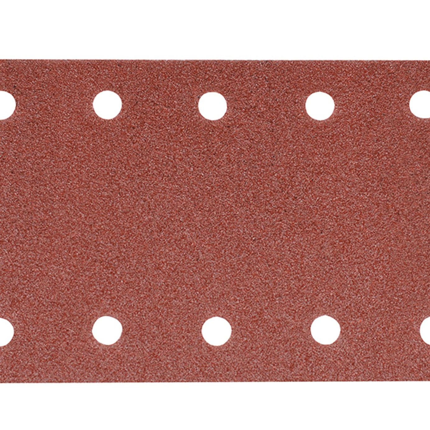 1/2 Punched Sanding Sheets 10Pk Grit 80 Hook & Loop Aluminium Oxide Construction