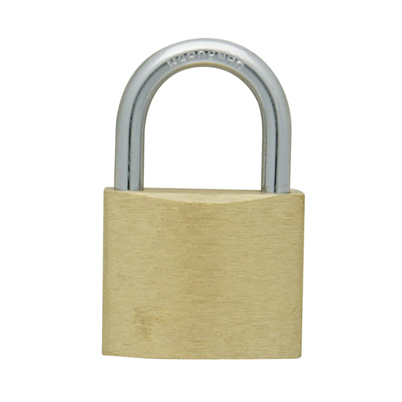 4Pk Keyed Alike Padlocks - 40mm Brass Body Chrome-Plated Steel Shackle