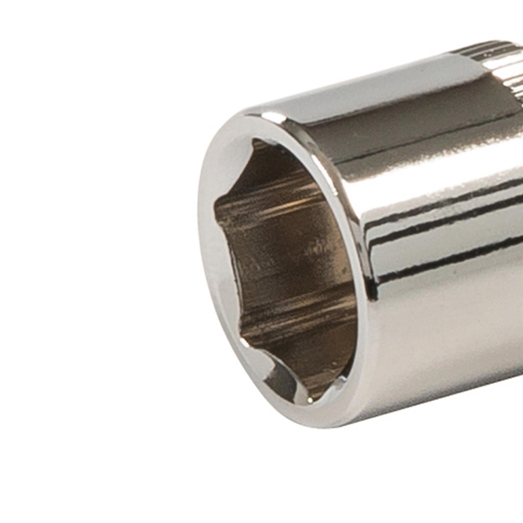 Quality Socket 1/4" Drive Metric Hex Square 11mm Individual Hex Polished Crv