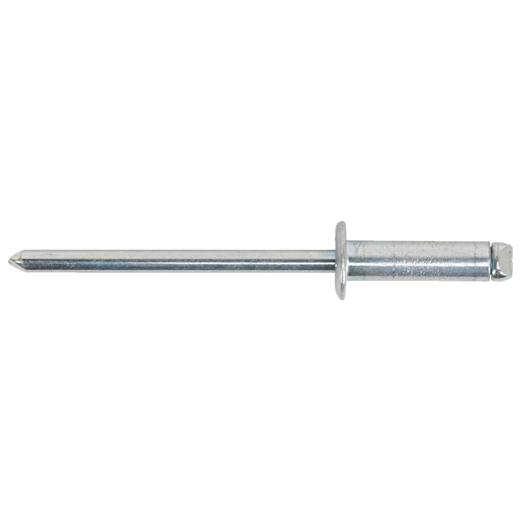 Sealey Steel Rivet Standard Flange 4.8 x 12mm Pack of 200