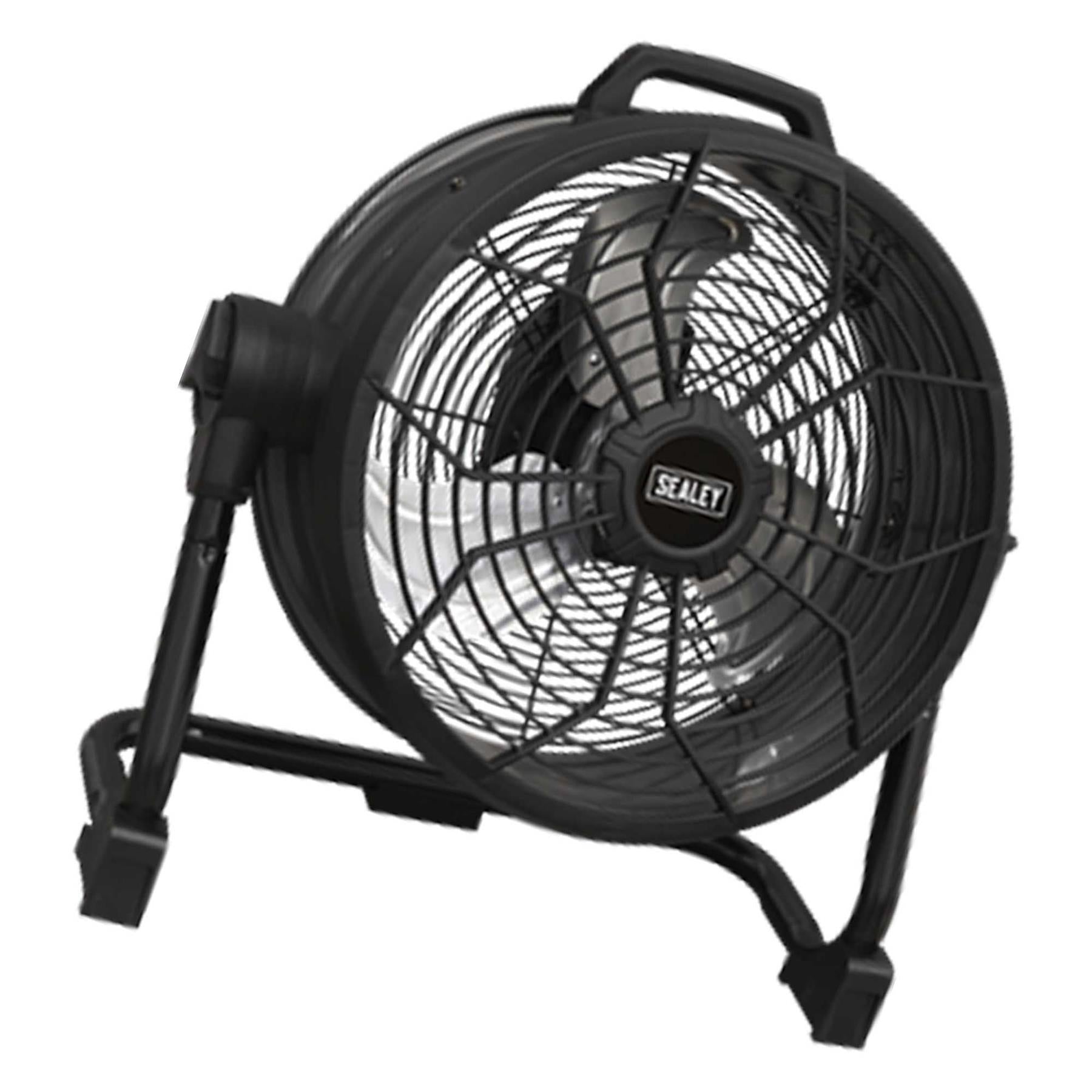 Sealey 2-in-1 Cordless/Corded 16" High Velocity Drum Fan 20V SV20 Series Kit