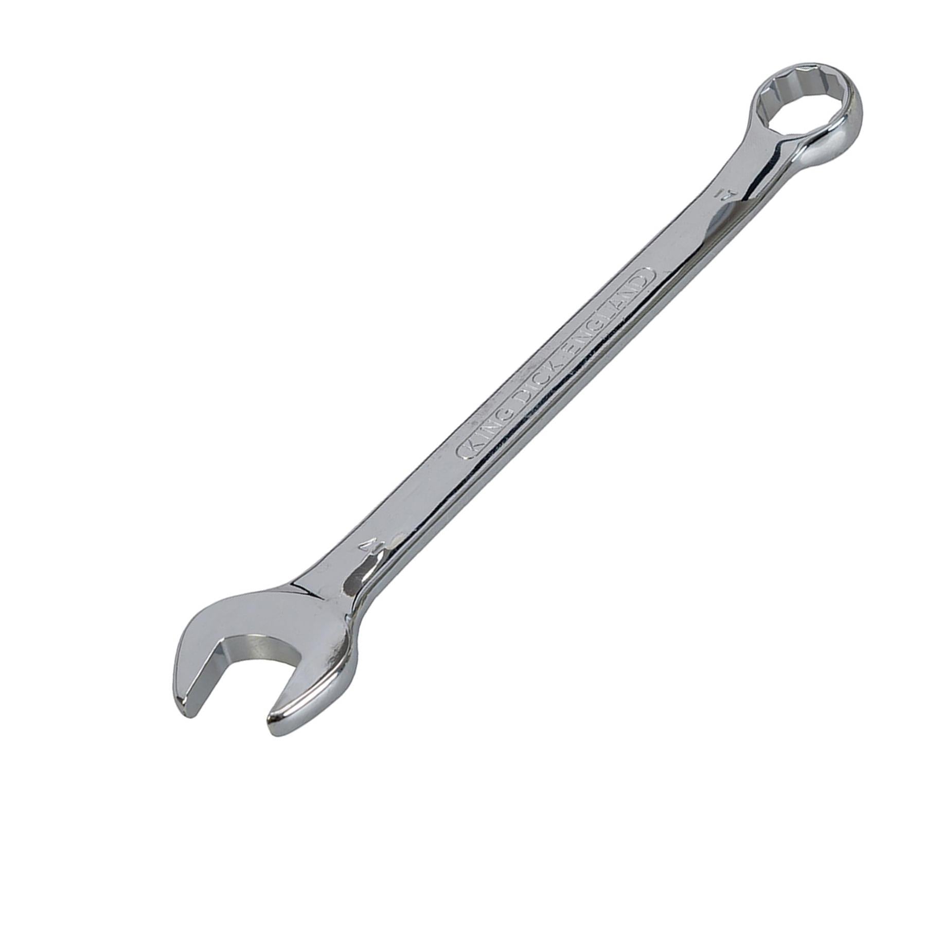 King Dick metric 20 MM polished chrome combination spanner wrenches spanners