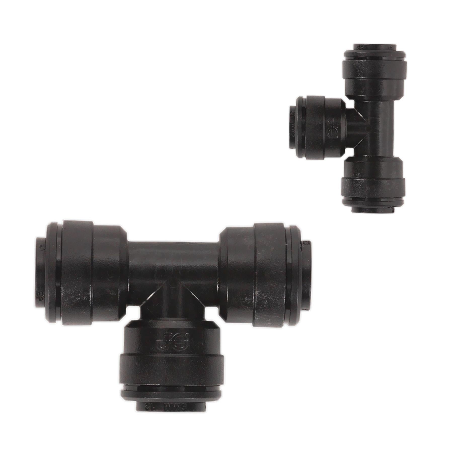 Sealey Equal Tee 6mm Pack of 5 (John Guest Speedfit - PM0606E)