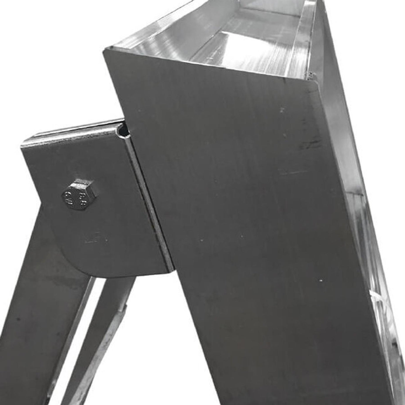 Dapetz Aluminium 10 Tread Platform Step Ladder 3.07m, Heavy Duty, Made In Uk