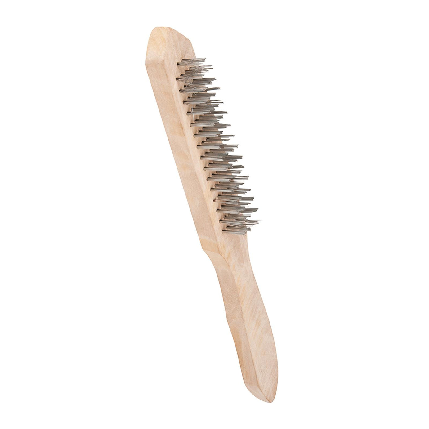 Wire Brush 4 Row Removing Rust Scale Surface Preparation Cleaning Garage