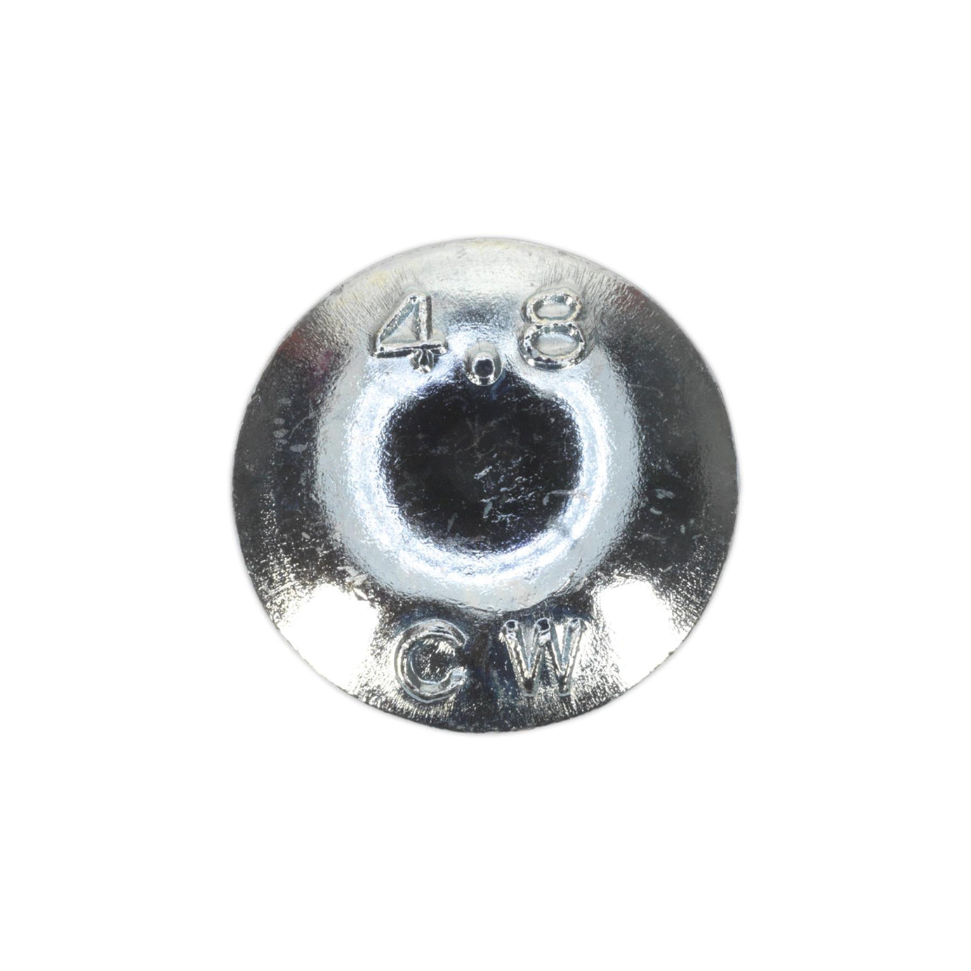 Sealey Coach Bolt & Nut DIN 603 M6 x 75mm Zinc Pack of 100