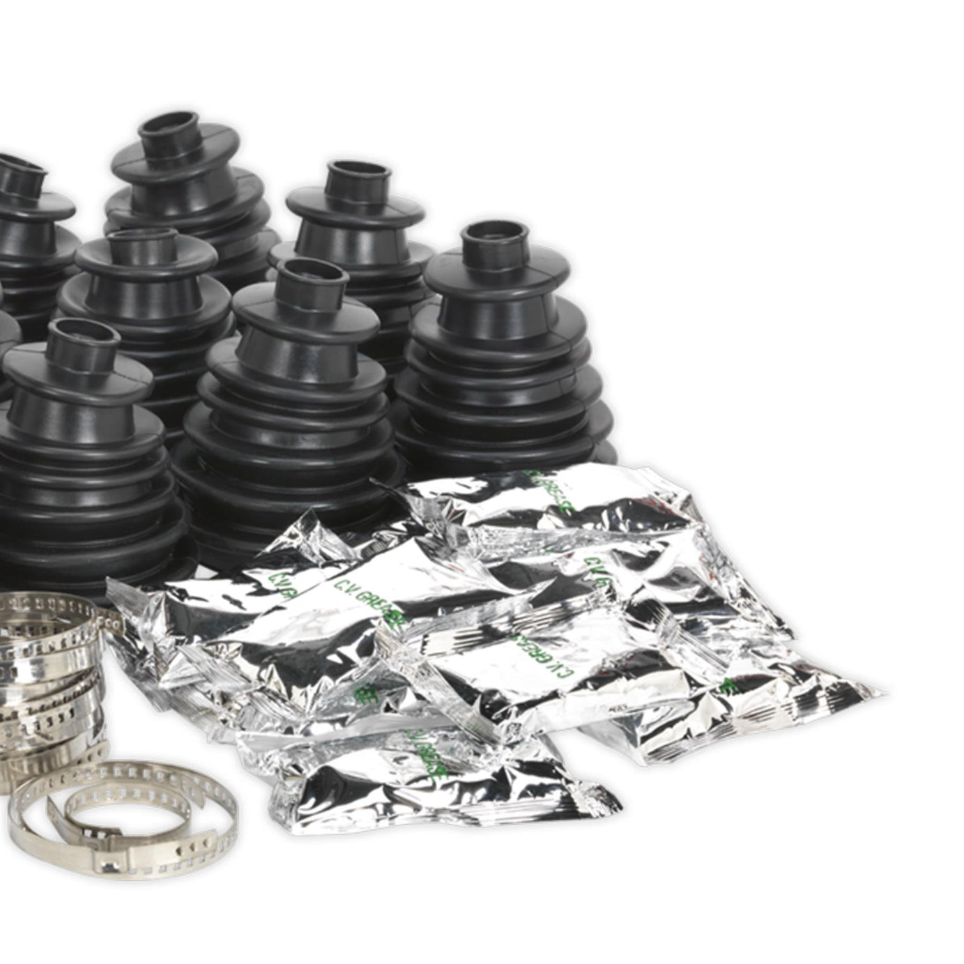 Sealey CV9612 Universal Stretch CVJ Boot Ø56-116mm (Pack of 12 x CV96)