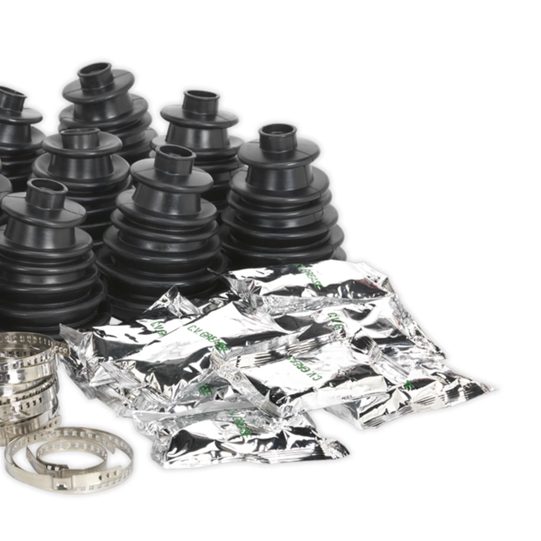 Sealey CV9612 Universal Stretch CVJ Boot Ø56-116mm (Pack of 12 x CV96)