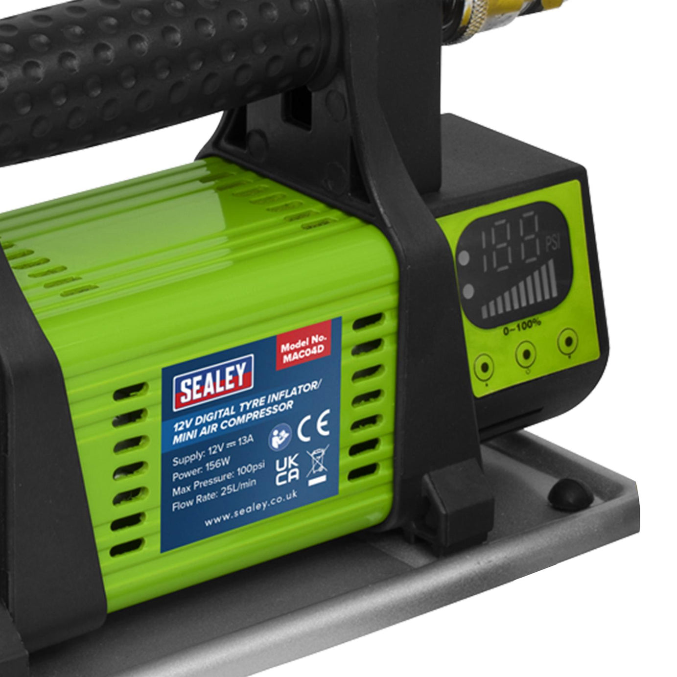 Sealey Digital Tyre Inflator/Mini Air Compressor 12V