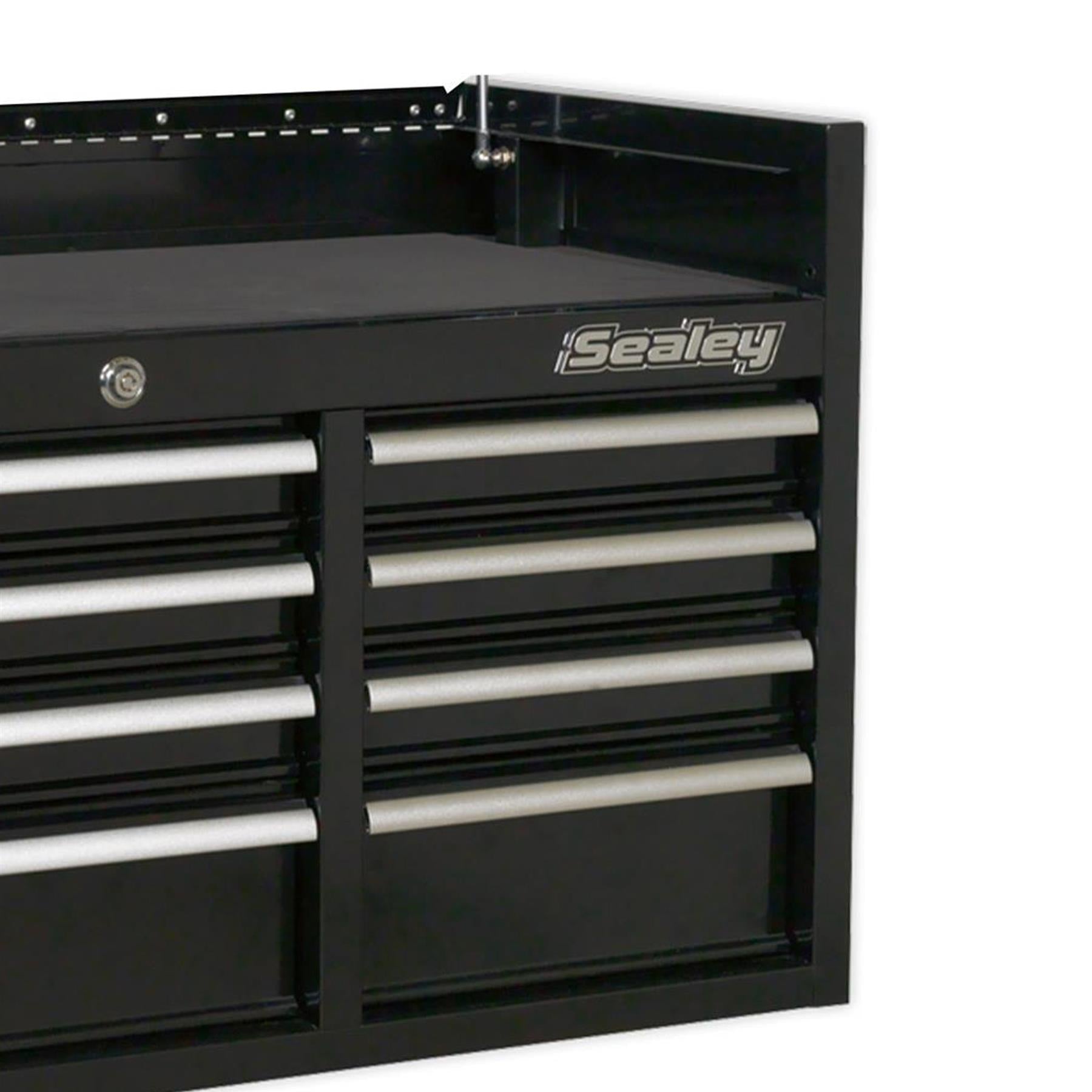 Sealey Topchest 8 Drawer 1040mm Heavy-Duty Black