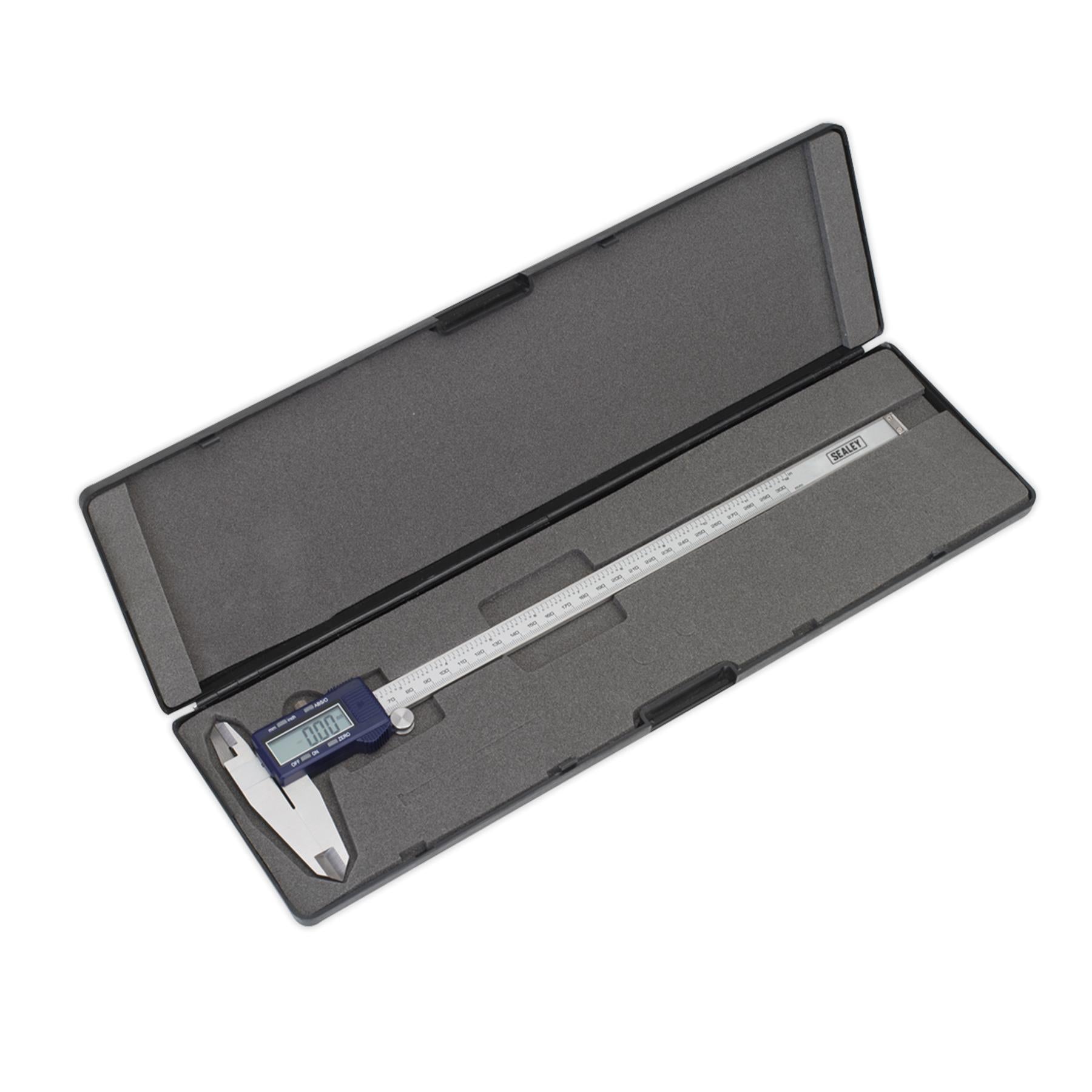 Sealey Digital Vernier Caliper 0-300mm(0-12")