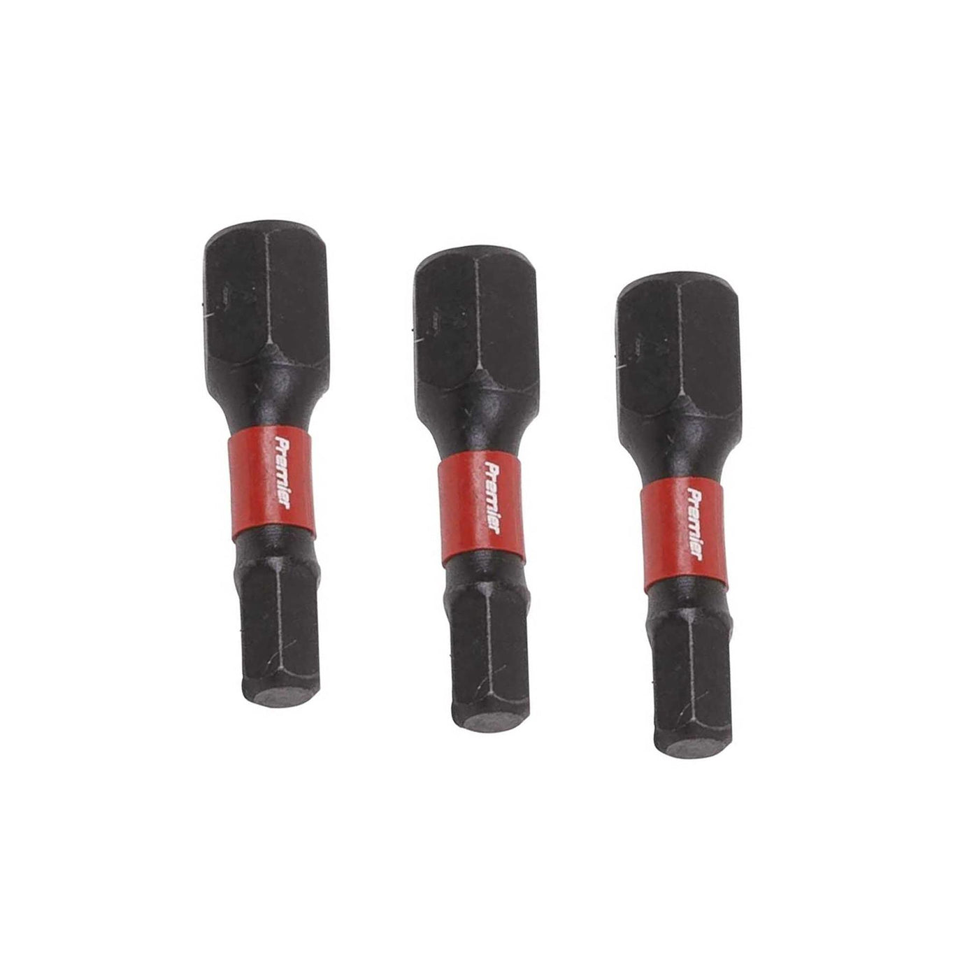 Hex 4mm Impact Power Tool Bits 25mm - 3pc