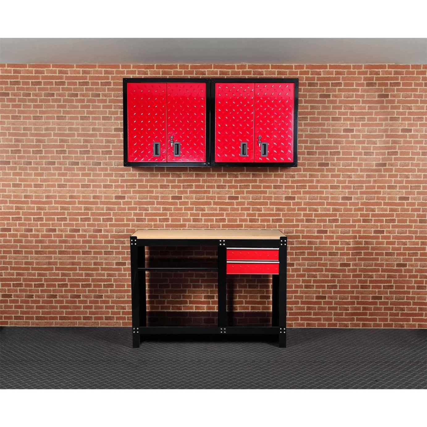 Hilka 3 Piece Garage Storage Solution