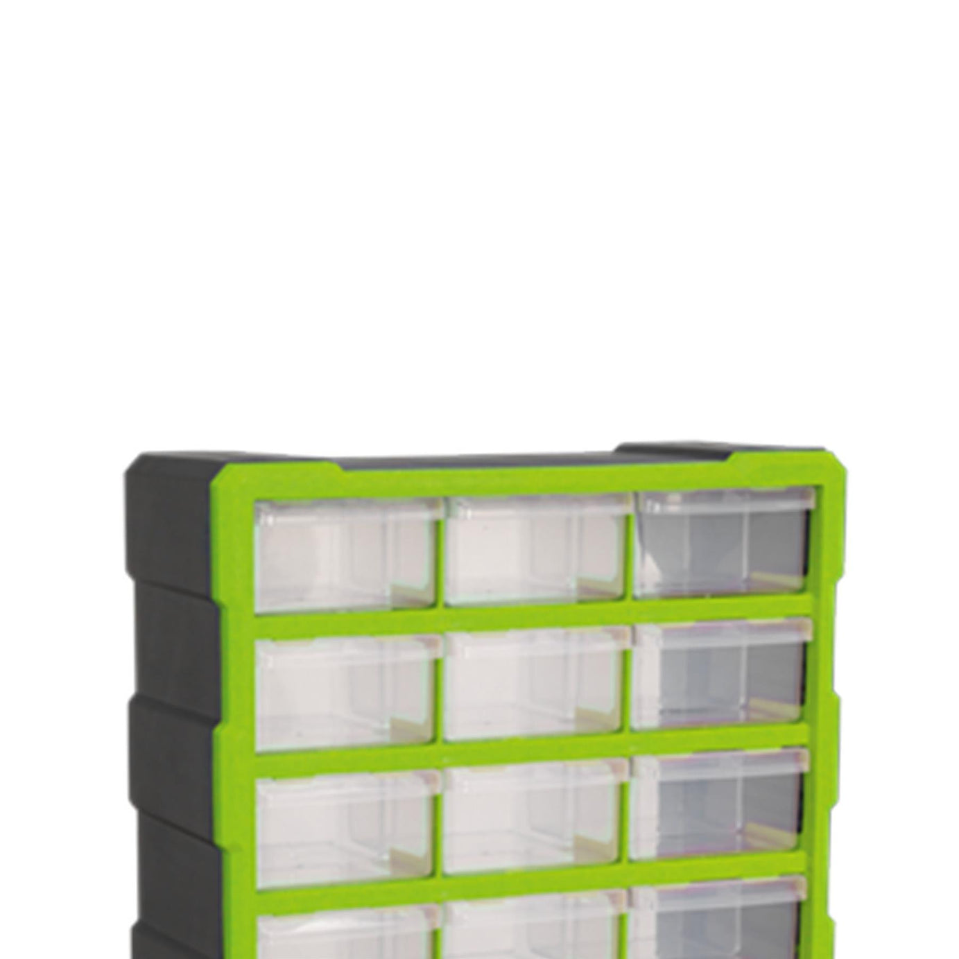 Sealey Cabinet Box 18 Drawer - Hi-Vis Green/Black