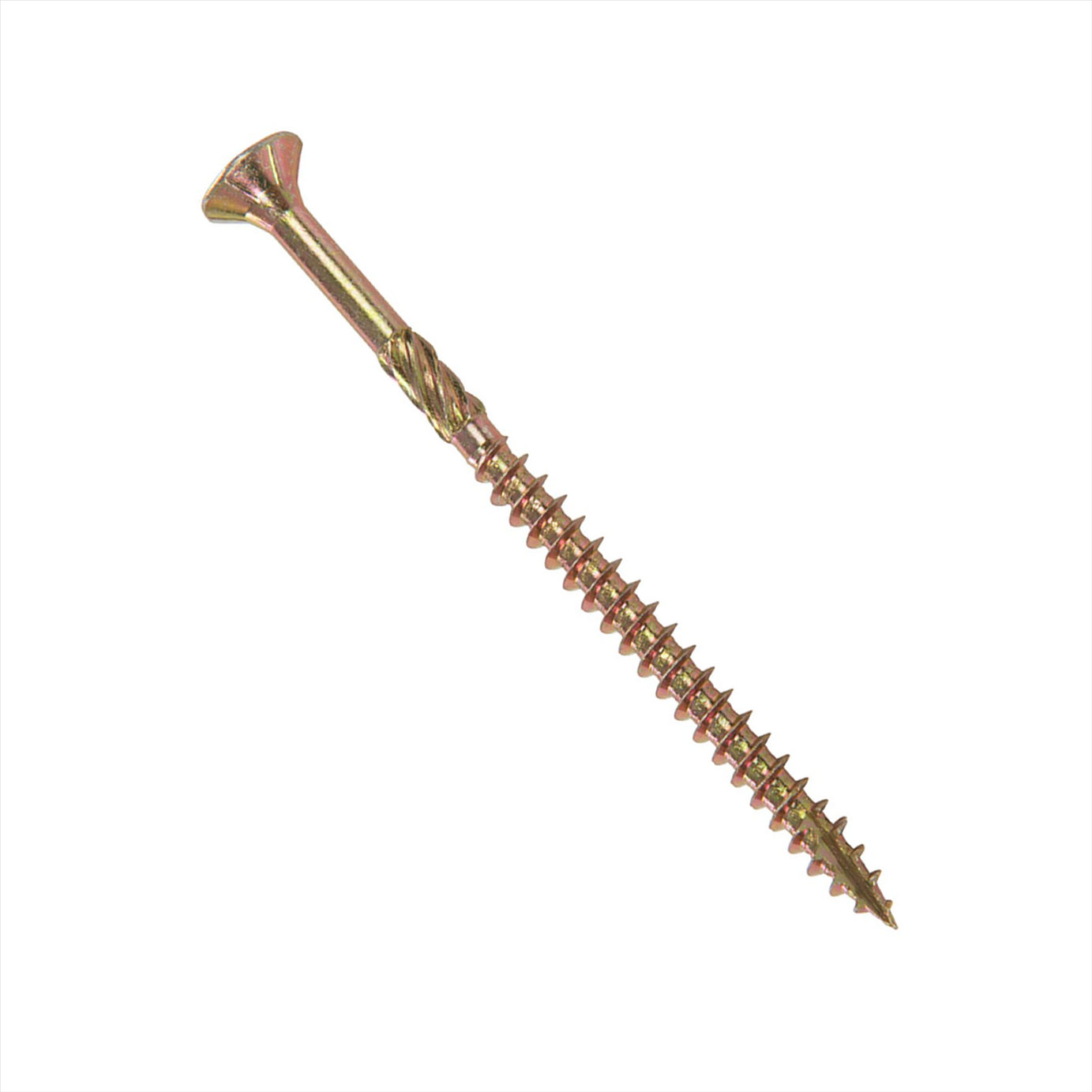 5x80mm Goldstar Advanced Screws Self Drilling Hard Soft Wood Chipboard Countersink 100PK