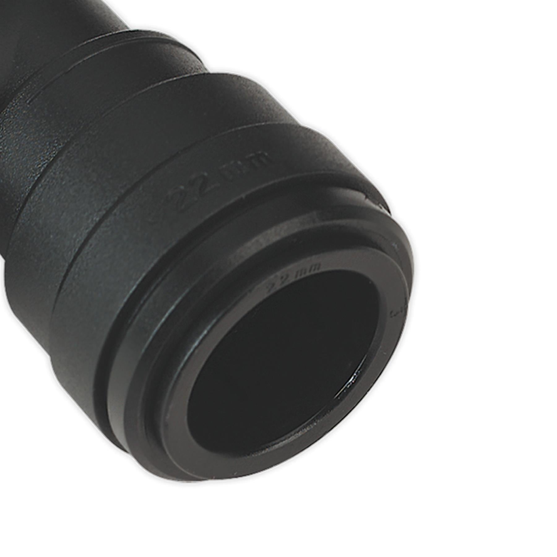 Sealey Straight Connector �15mm Pack of 5 (Speedfit - PM0415E)