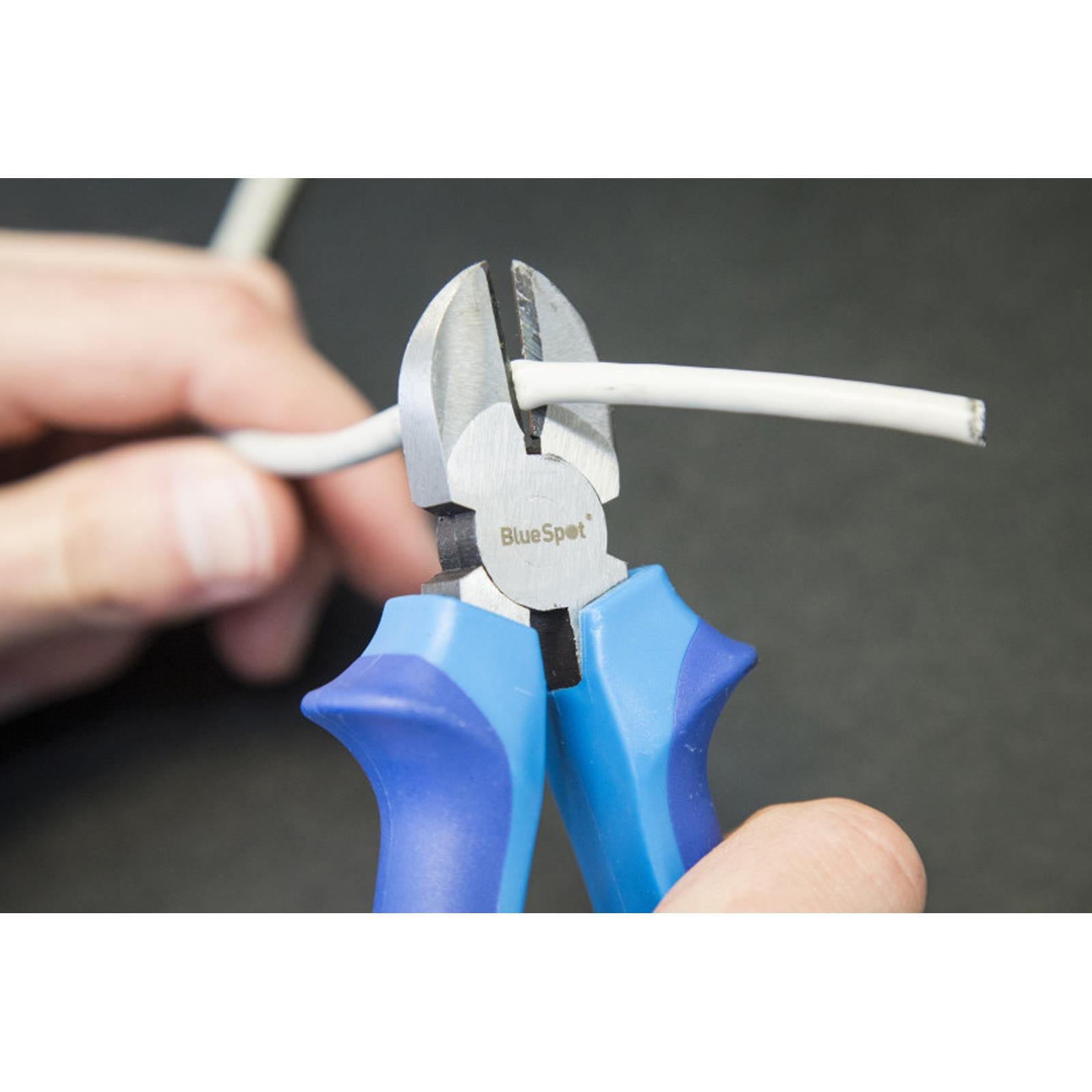 BlueSpot 150mm (6") Side Cutter Plier Wire Snipers Cutters Soft Grip Handle Lifetime Guarantee