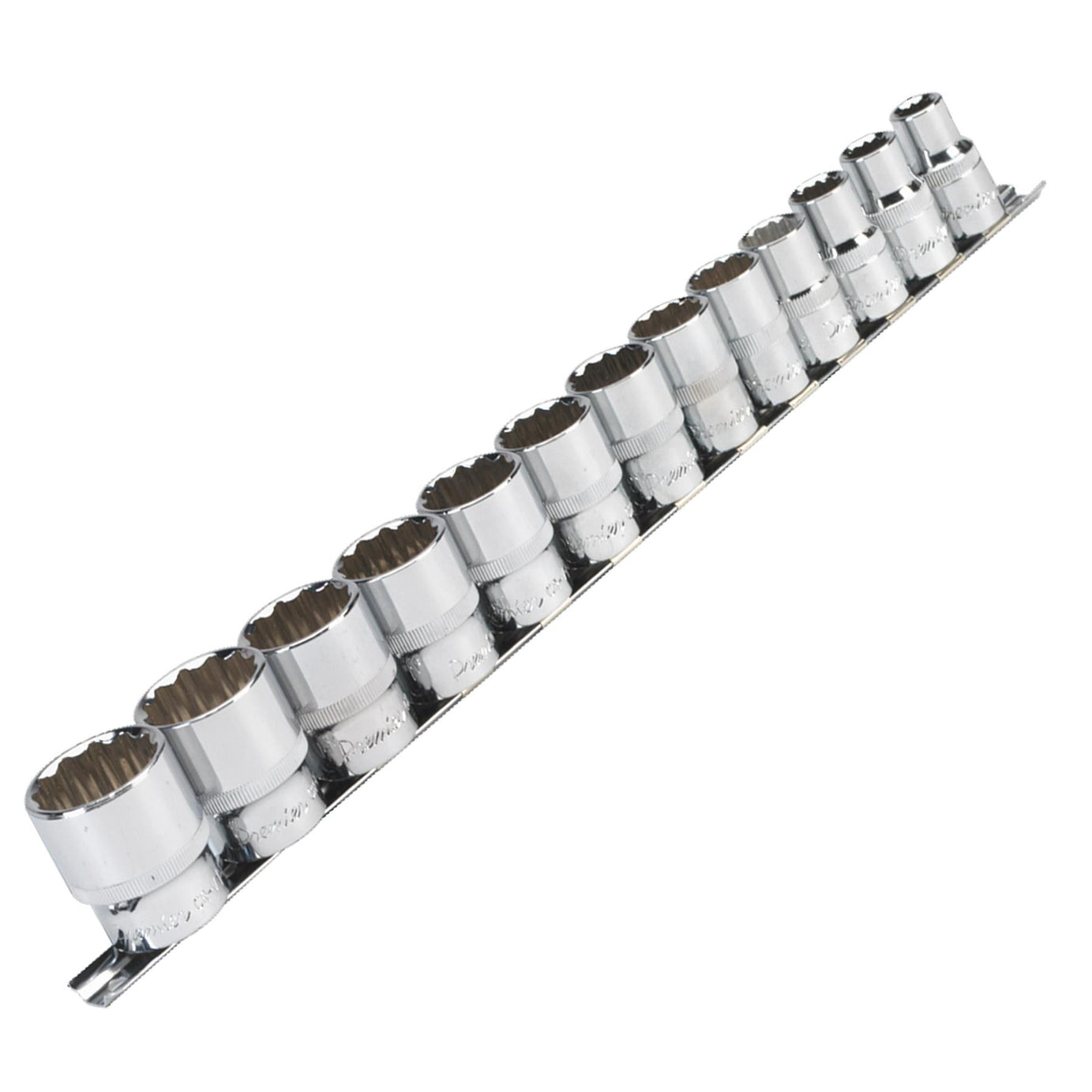Sealey Socket Set 13pc 1/2"Sq Drive 12pt WallDrive Imperial