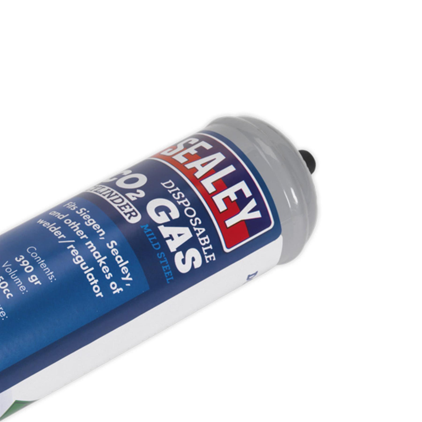 Sealey Gas Cylinder Disposable Carbon Dioxide 390g