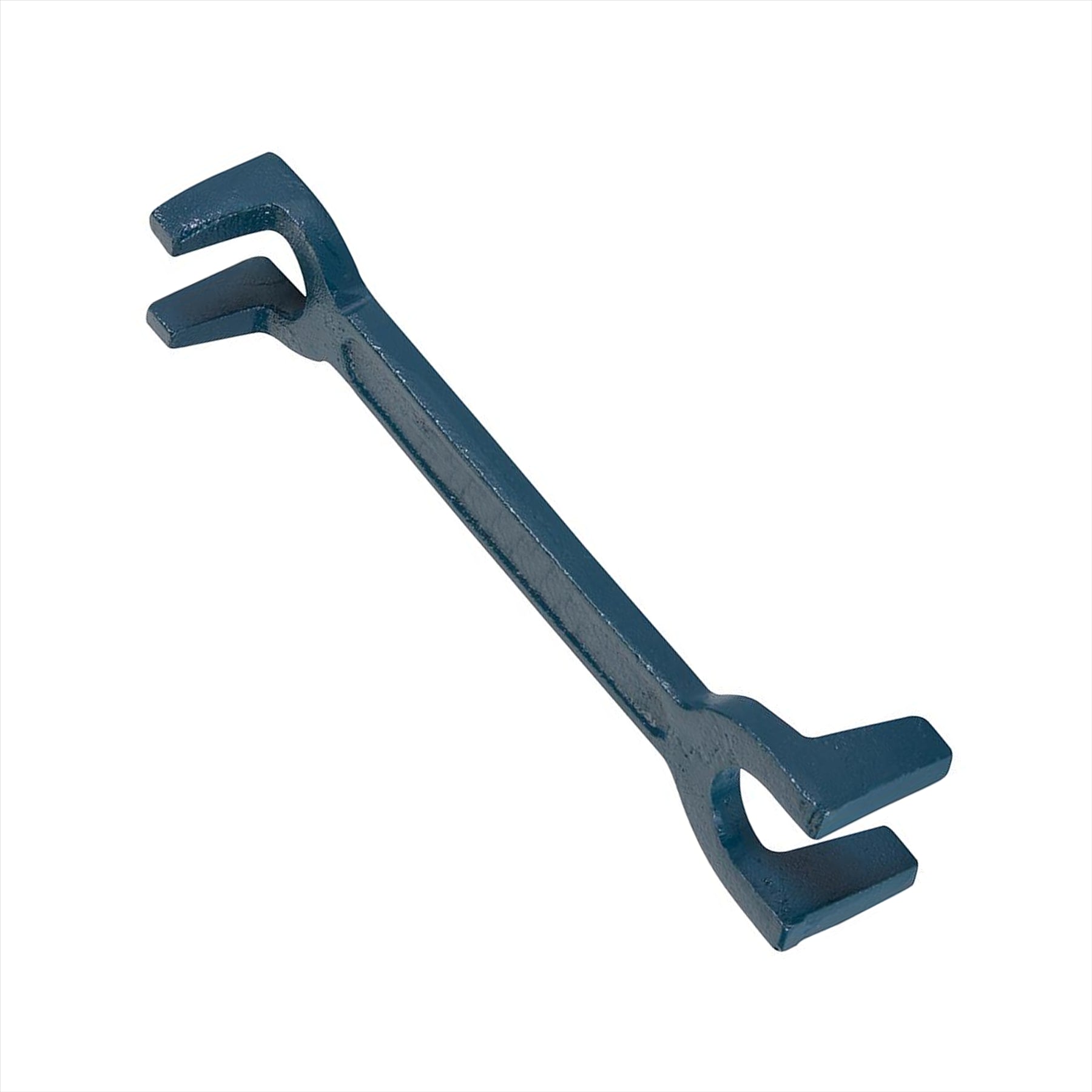 Cast Iron Basin Wrench for Sink & Bath Tap Back Nuts Spanner Crow Foot 15mm 22mm