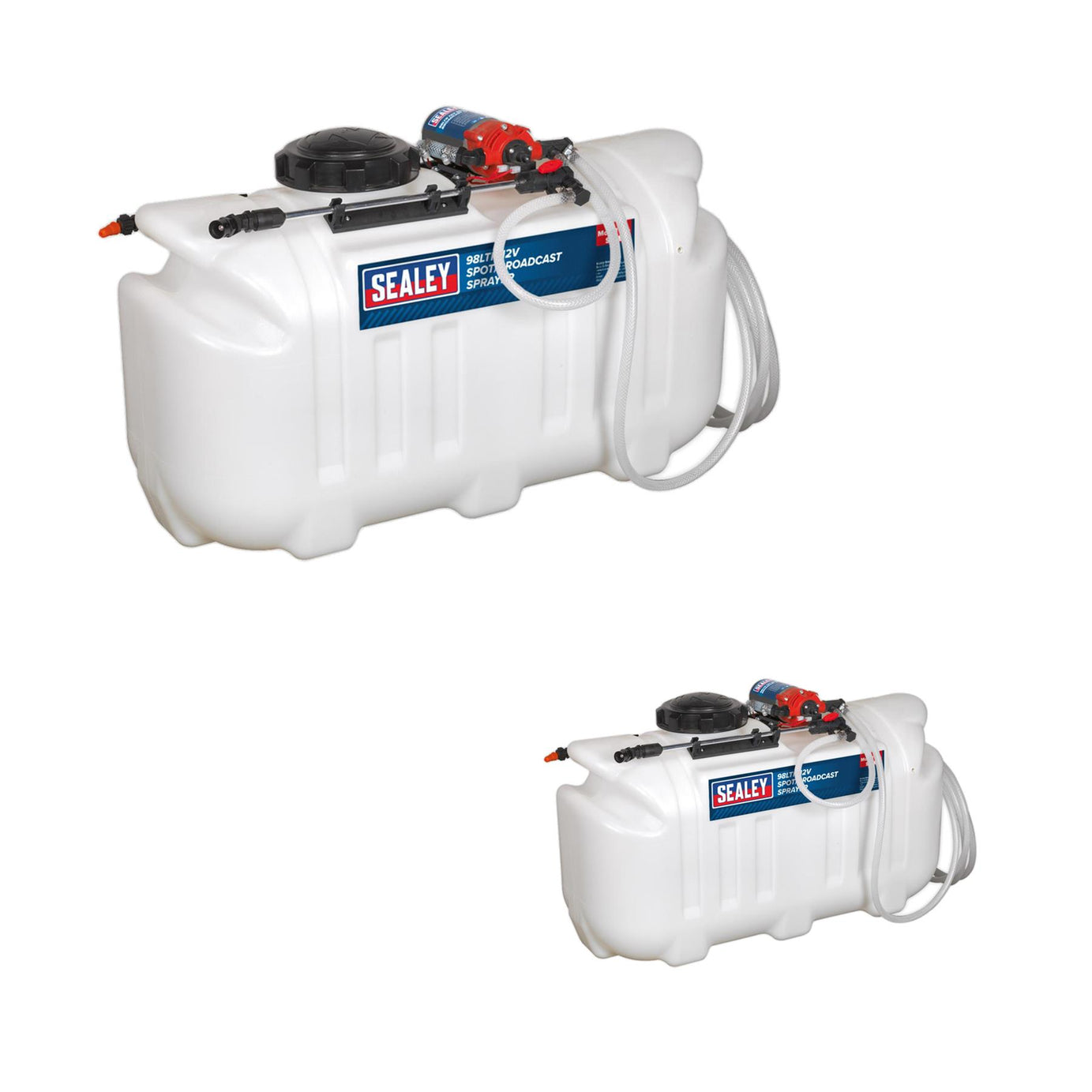 Sealey Broadcast/Spot Sprayer 98L 12V Quality Work Tools