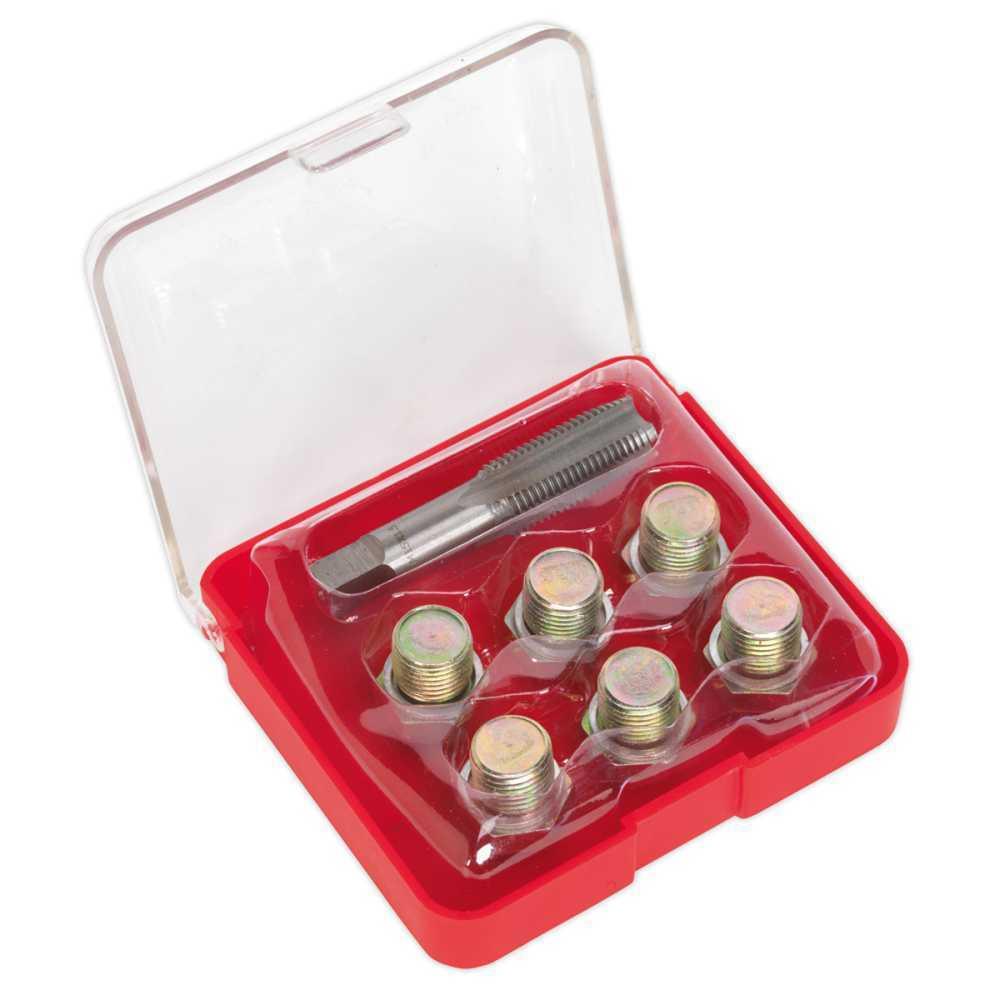 Sealey Oil Drain Plug Thread Repair Set - M17