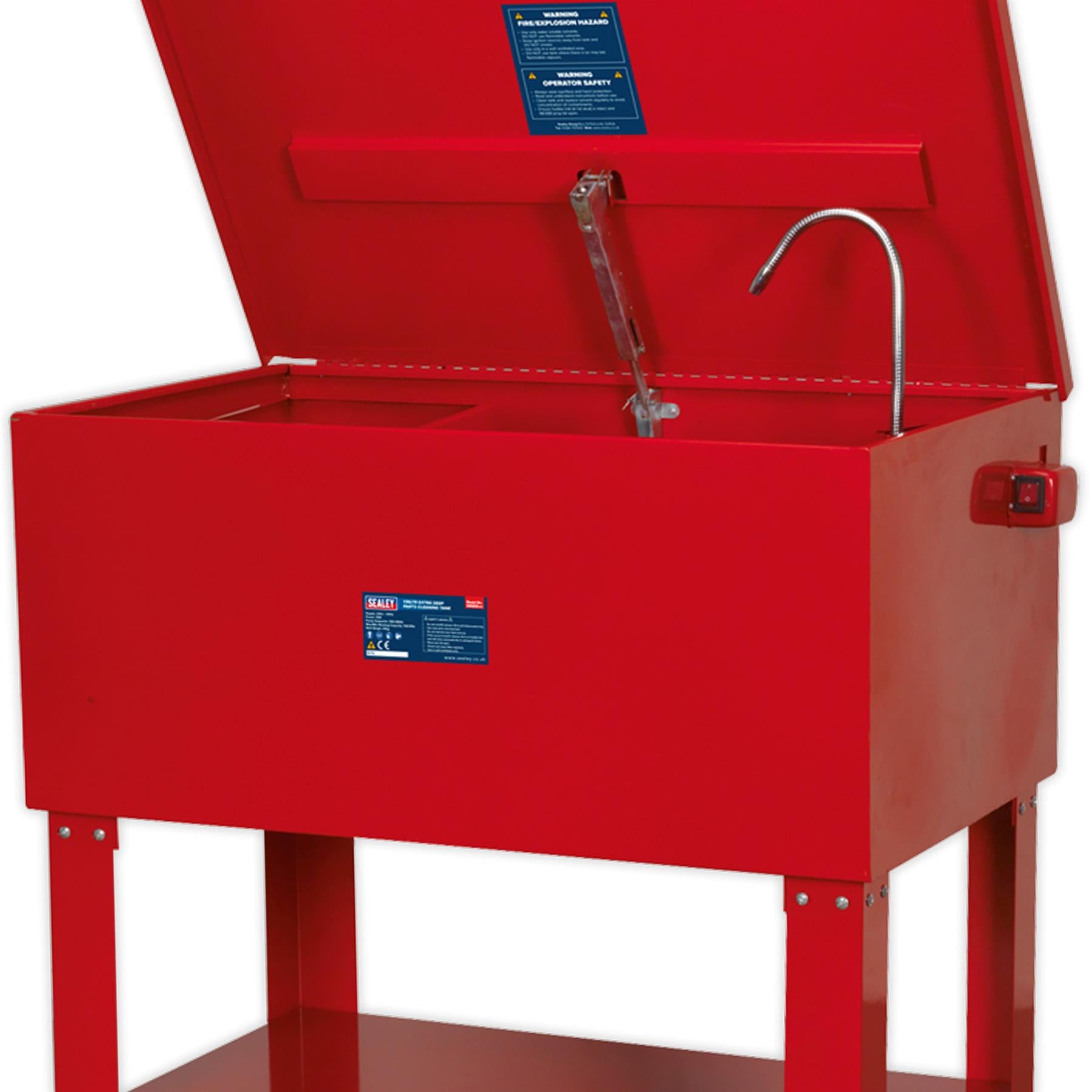 Sealey Parts Cleaning Tank Extra Deep 136L