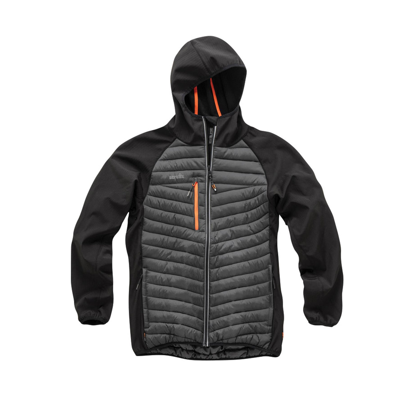 Scruffs Trade Thermo Jacket- New Flex- 4 Way Flex - Black