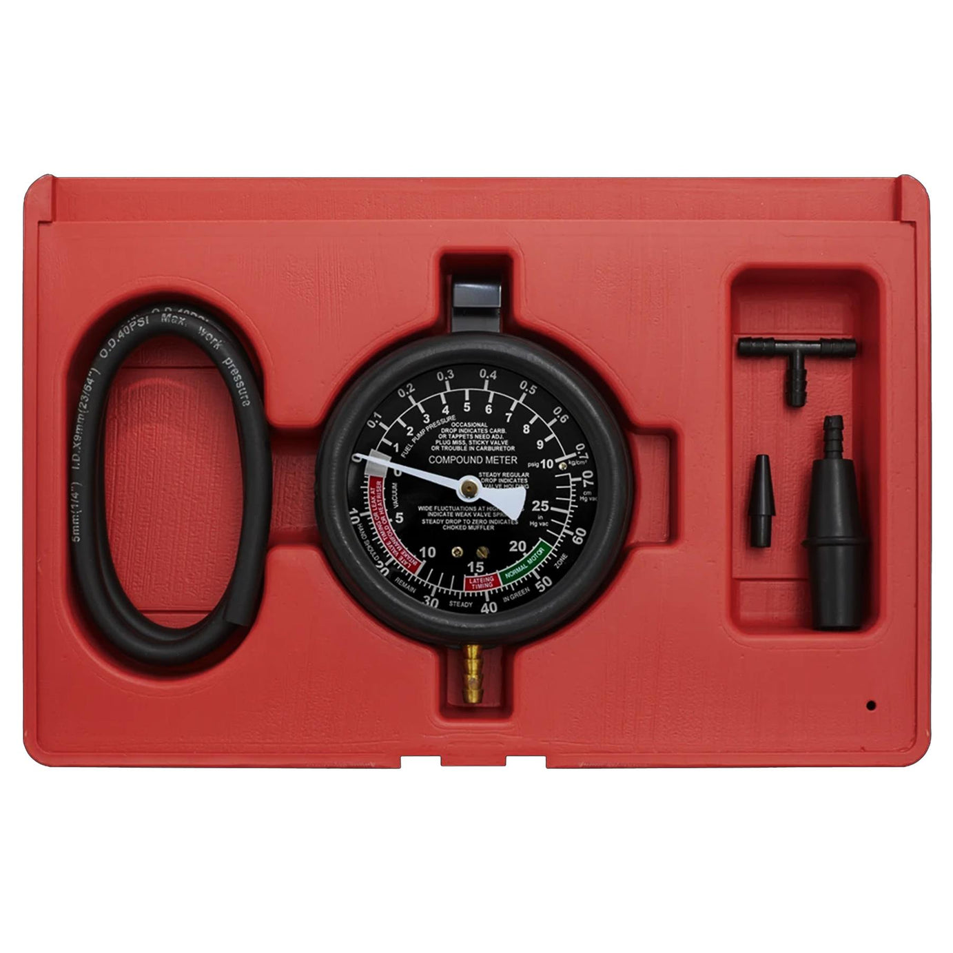 Vacuum & Fuel Pump Pressure Test Gauge Set.VSE952  Sealey