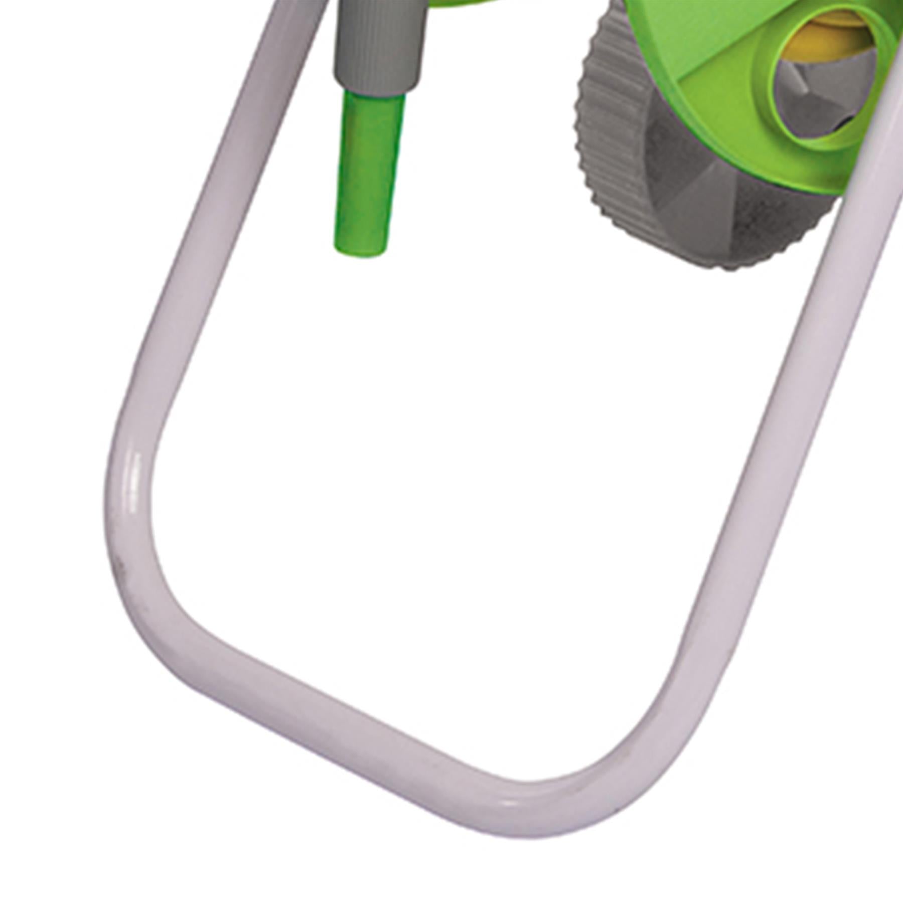 Wheeled Lightweight Garden Hose Pipe Reel Cart 45M Capacity Easy To Wheel