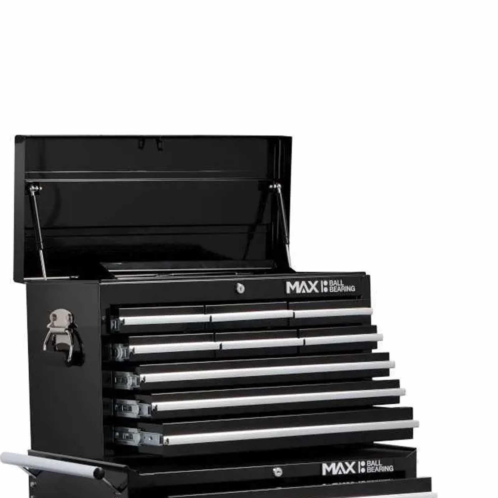 Professional 12 Drawer Combination Garage Tool Chest Rollaway Cabinet Ball Bearing Slides