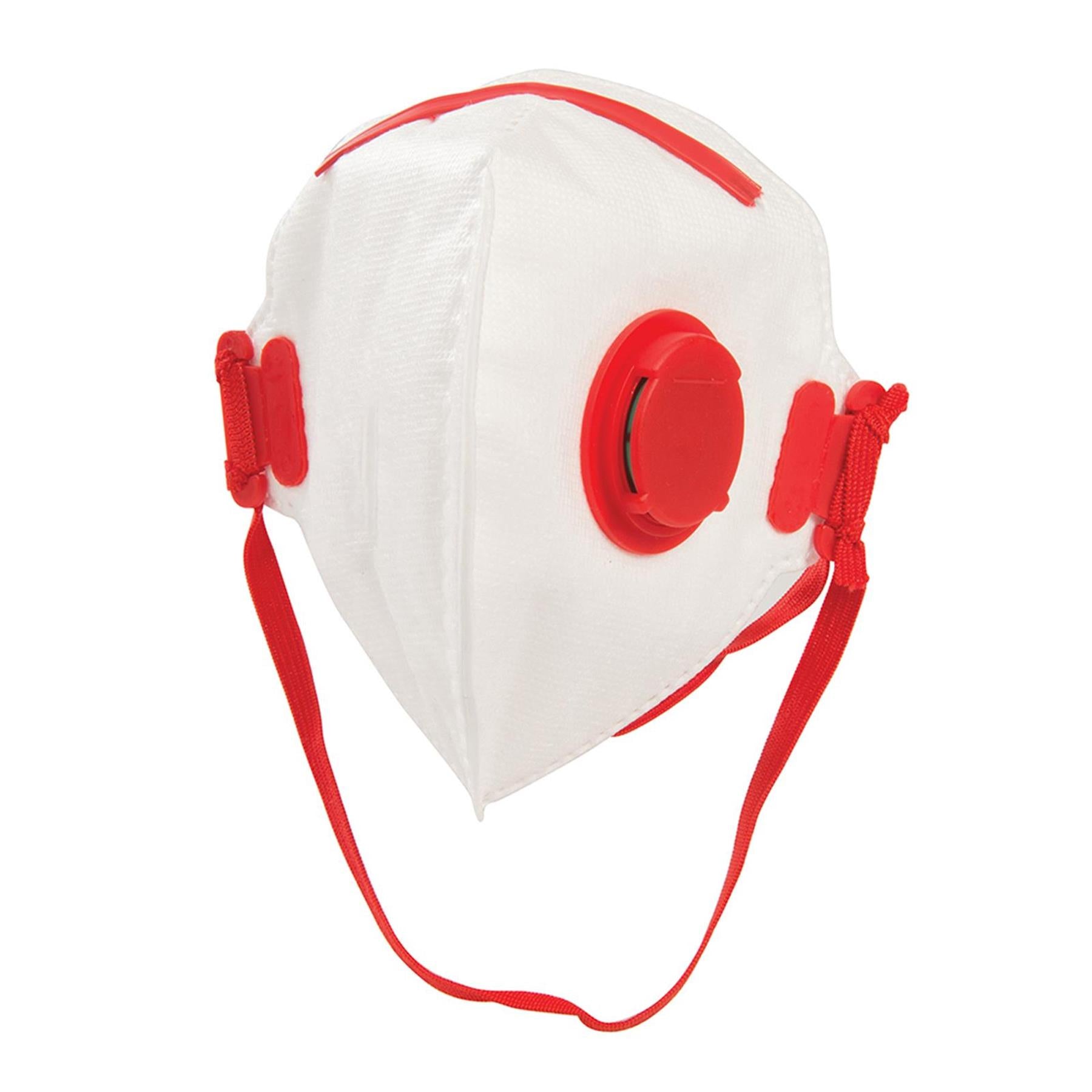 10 Pc Face Mask Respirator Valved