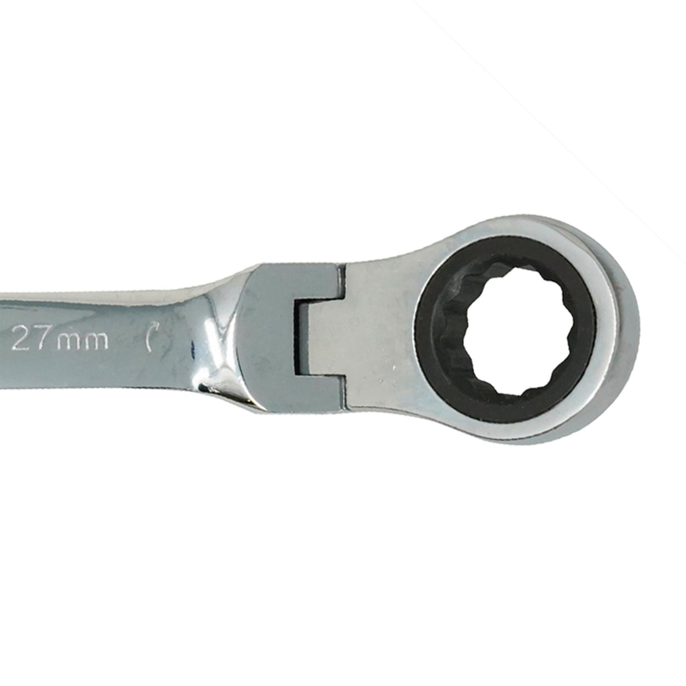 27mm Flexible Head Ratchet Metric Spanner Open End & Ring Guaranteed