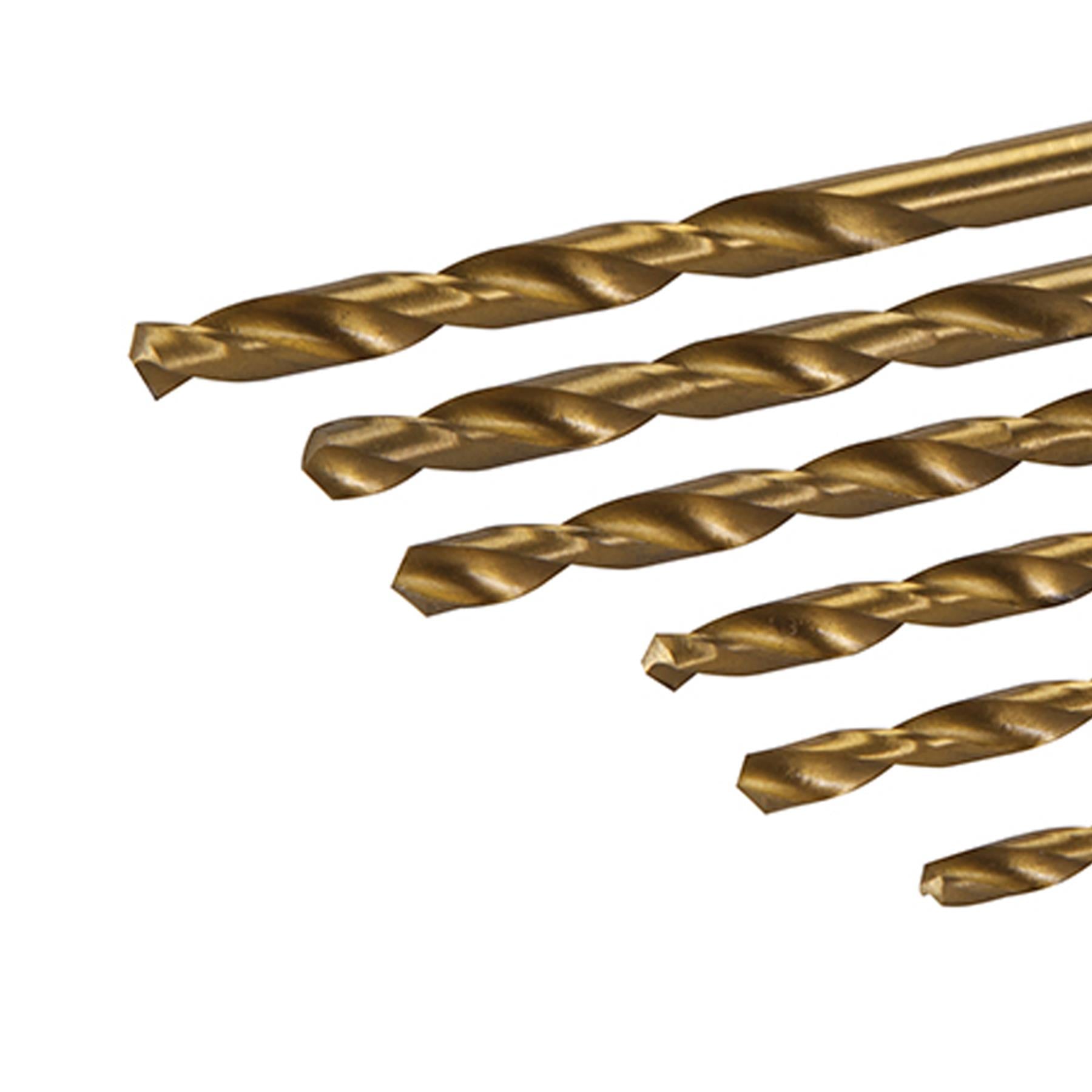 7 Piece Hex Shank Drill Bit Set 3mm - 6.5mm Fits All Standard Bit Holders