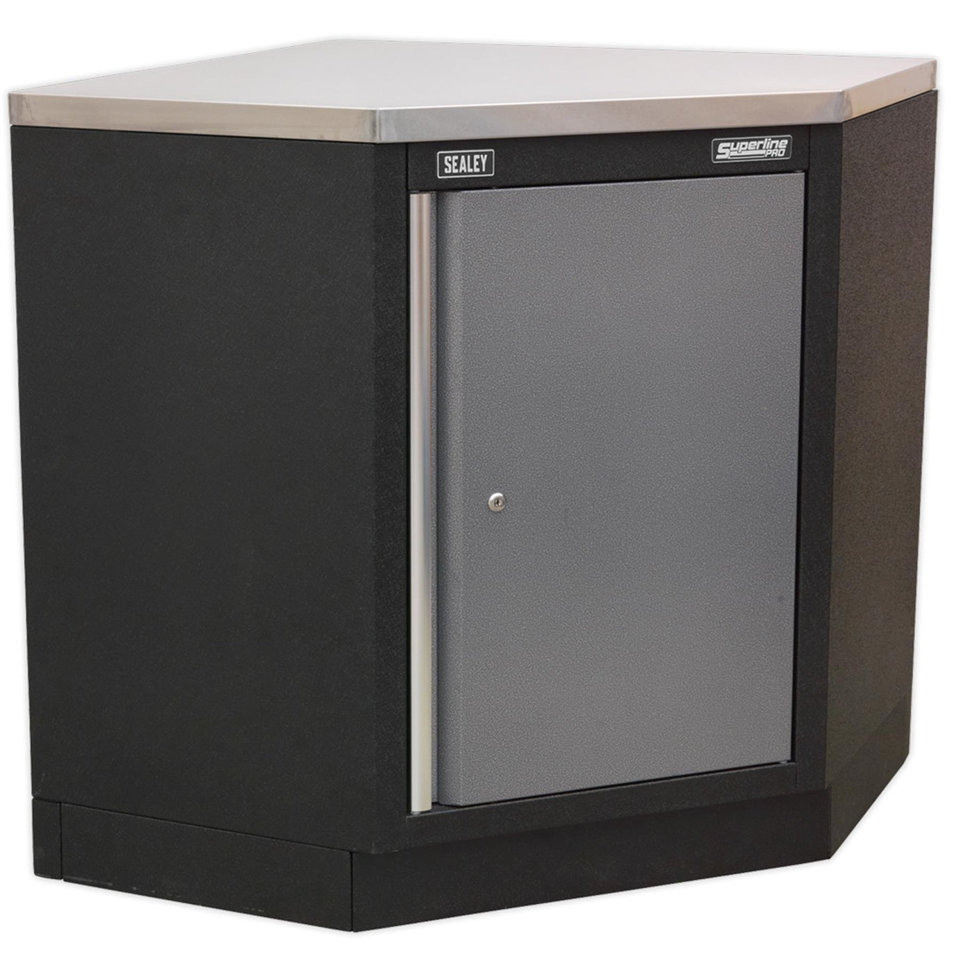 Sealey Modular Corner Floor Cabinet  Aluminium handle. 865mm