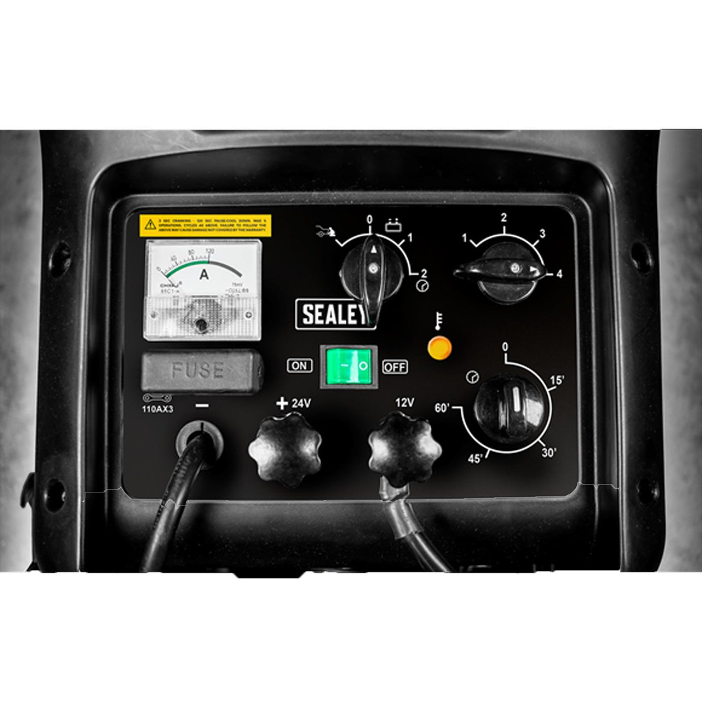 Sealey Starter/Charger 800/110A 12/24V 400V