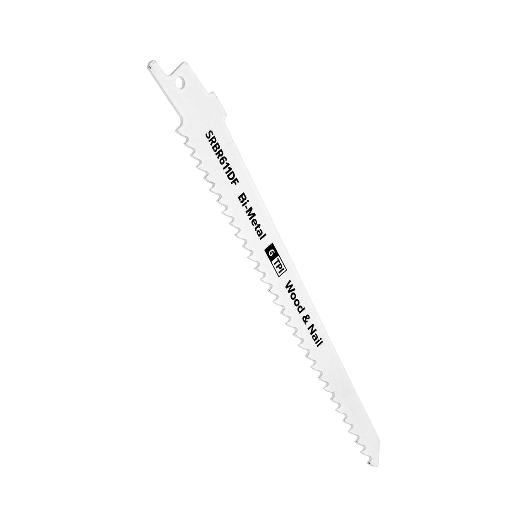 Sealey Reciprocating Saw Blade Wood & Nail 150mm 6tpi - Pack of 5