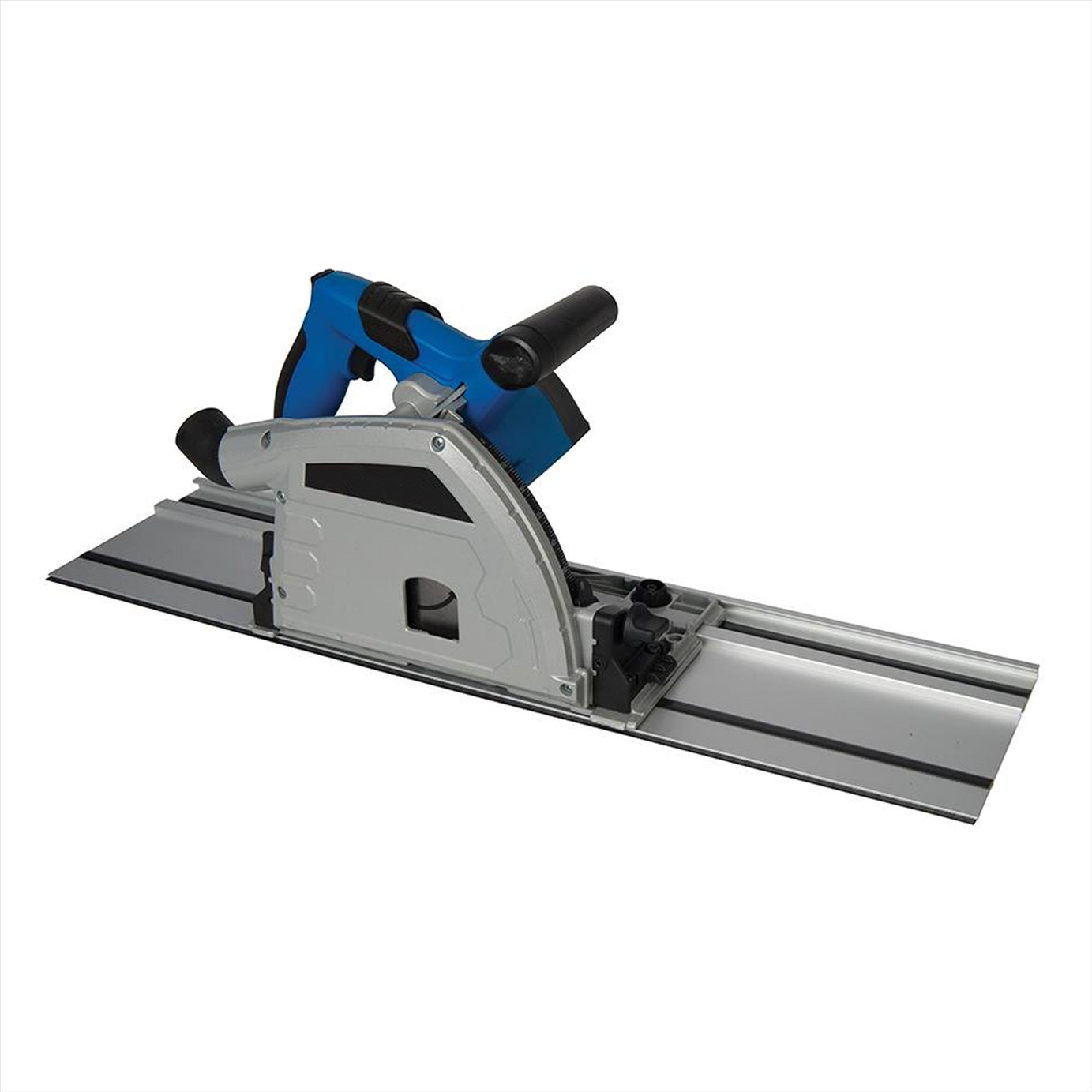 Plunge Tracksaw 1200W 165 X 20mm Blade 24T Soft Grip & Non-Slip Base 5200Rpm