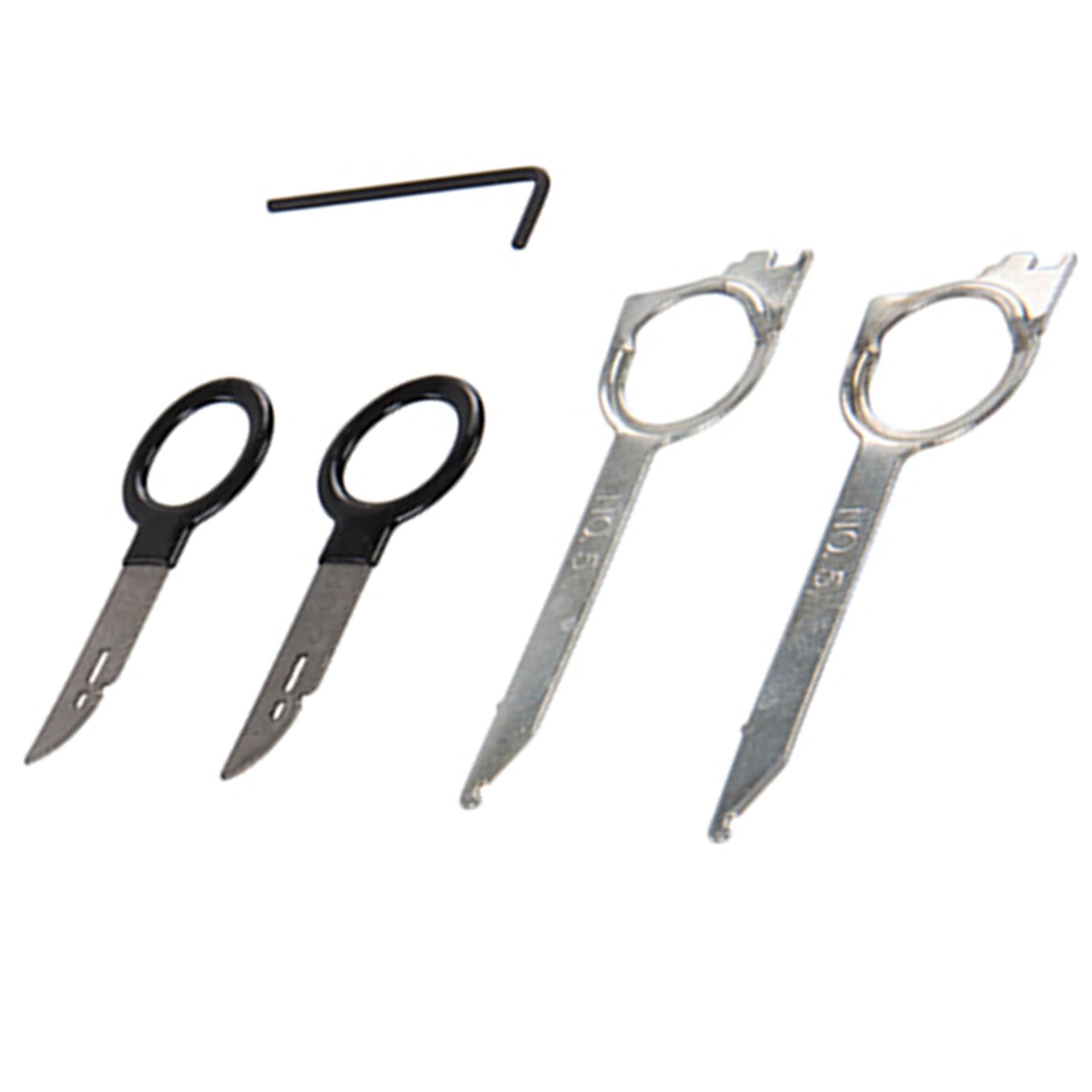 Radio Removal Kit 20Pc Car Radios Remover With Stainless Steel Keys