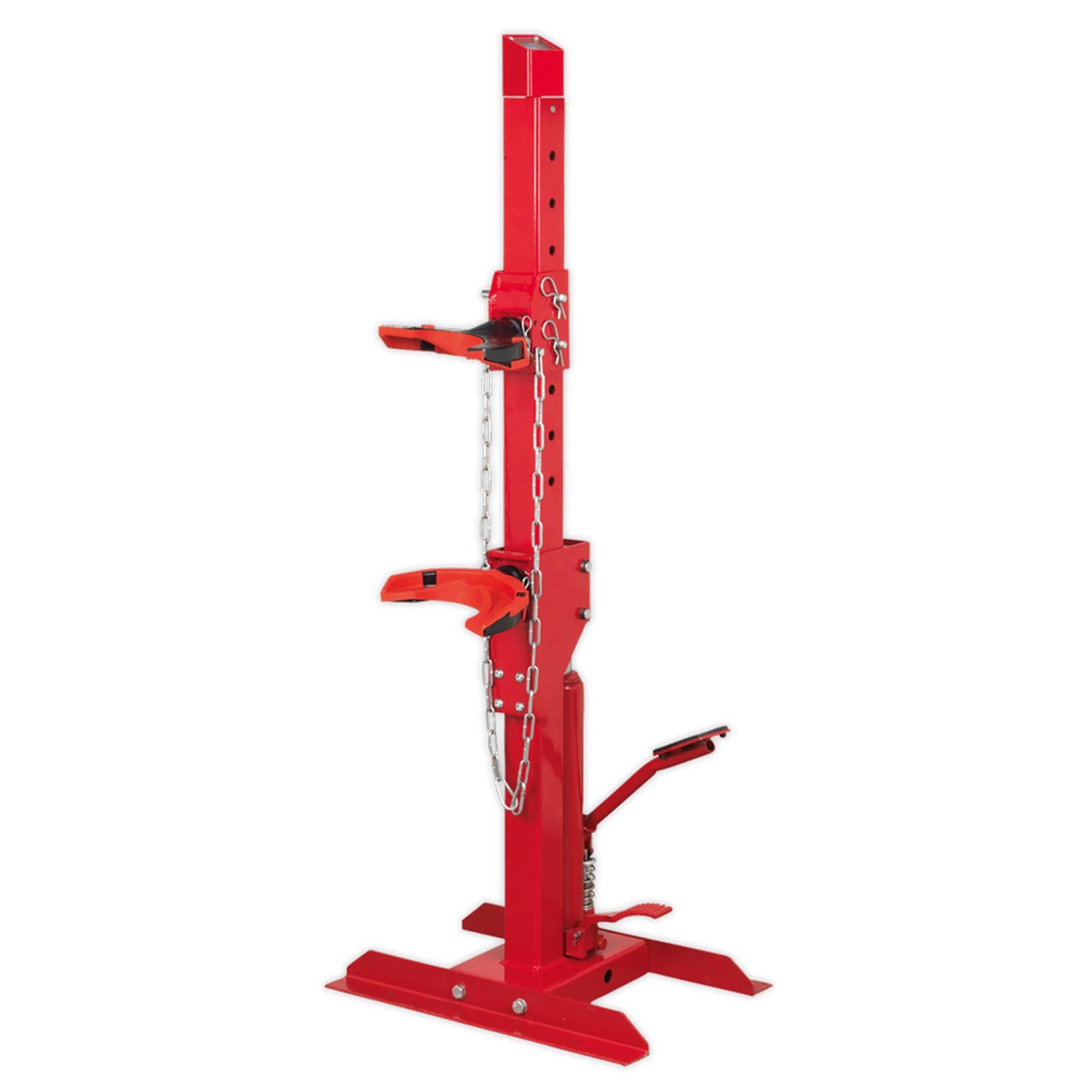 Sealey Coil Spring Compressing Station + Gauge Hyd 2000kg Capacity