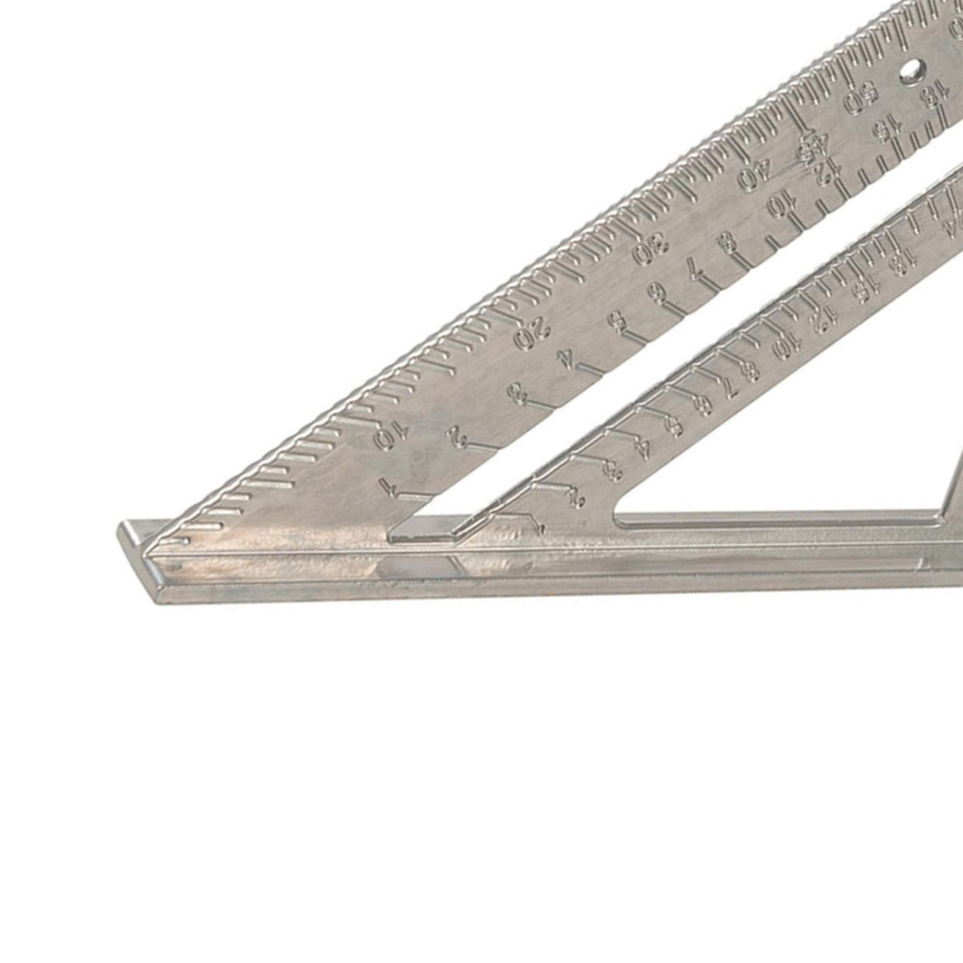 7'' Aluminium Alloy Roofing Square With Raised Imperial Graduations New
