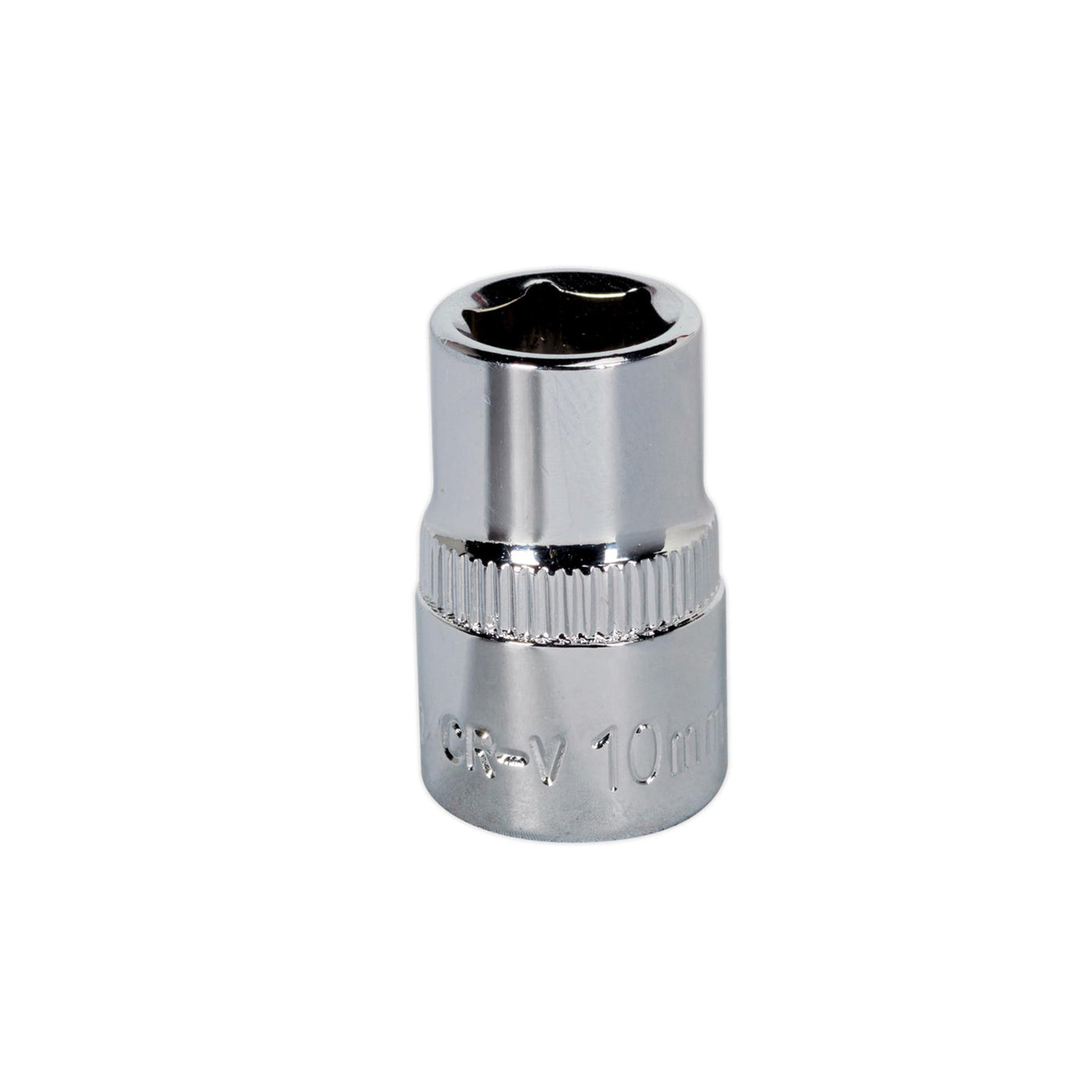 Sealey WallDrive® Socket 10mm 3/8"Sq Drive Fully Polished