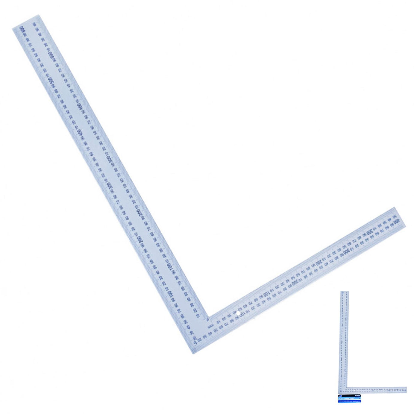 BlueSpot 16"x24" Steel Roofing Framing Square Carpenters Rafters DIY Woodworking