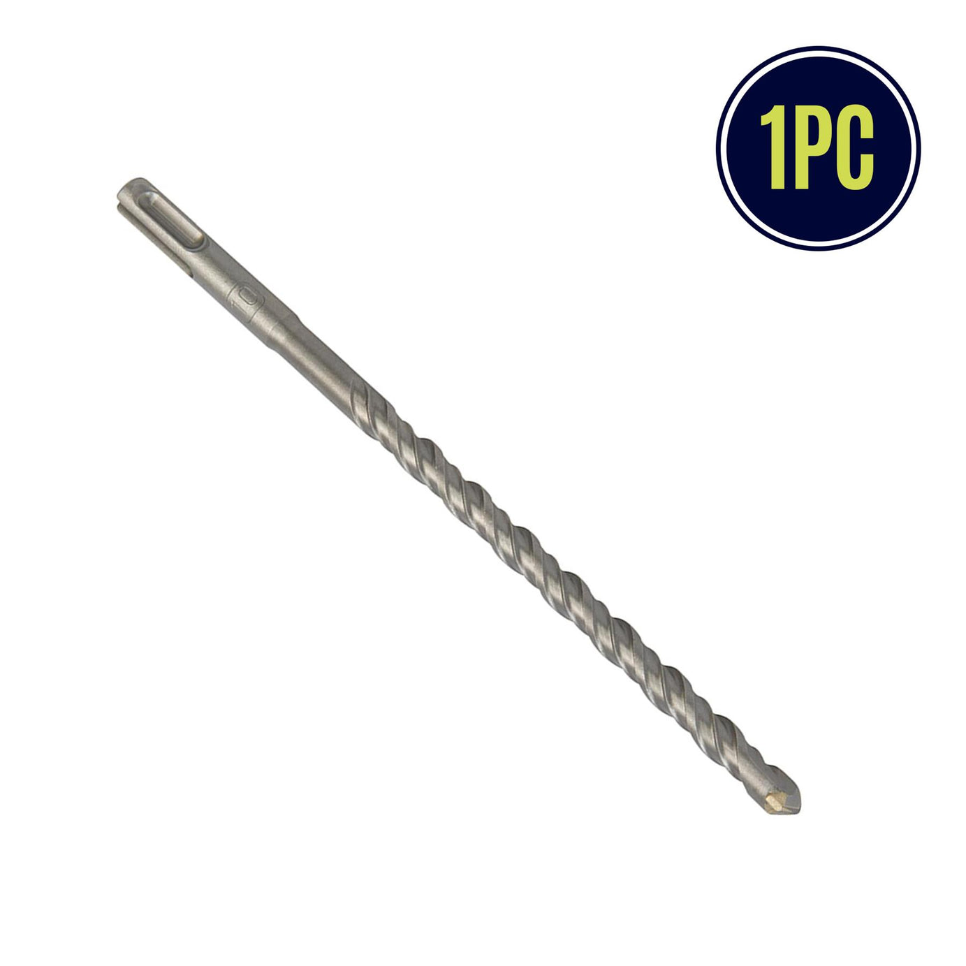 SDS+ PLUS MASONRY DRILL BIT 10 x 210mm, TUNGSTEN CARBIDE TIP, FOR STONE CONCRETE BRICK