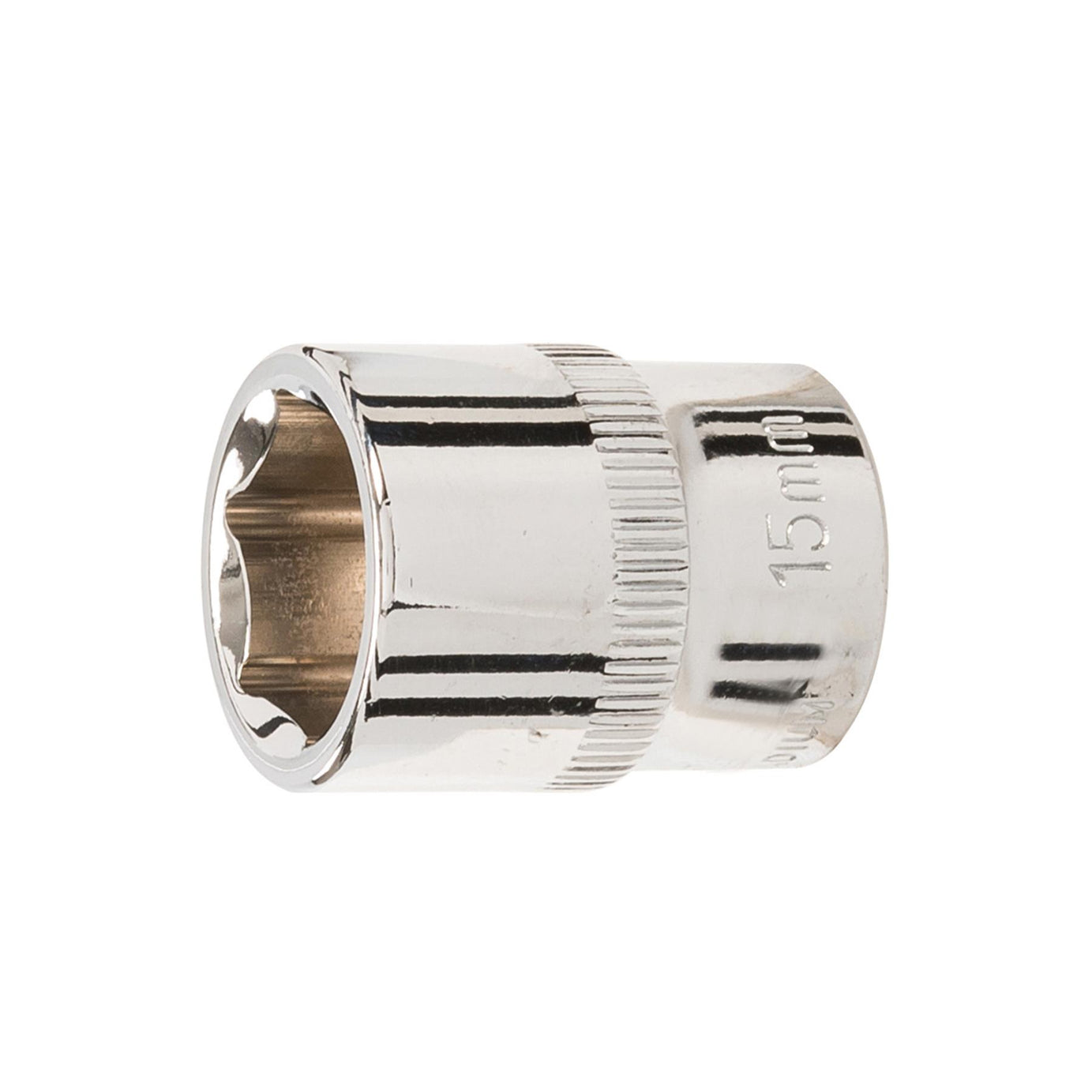 Socket 3/8" Drive Metric Hex Square 15mm Individual Hex Polished Crv Tool