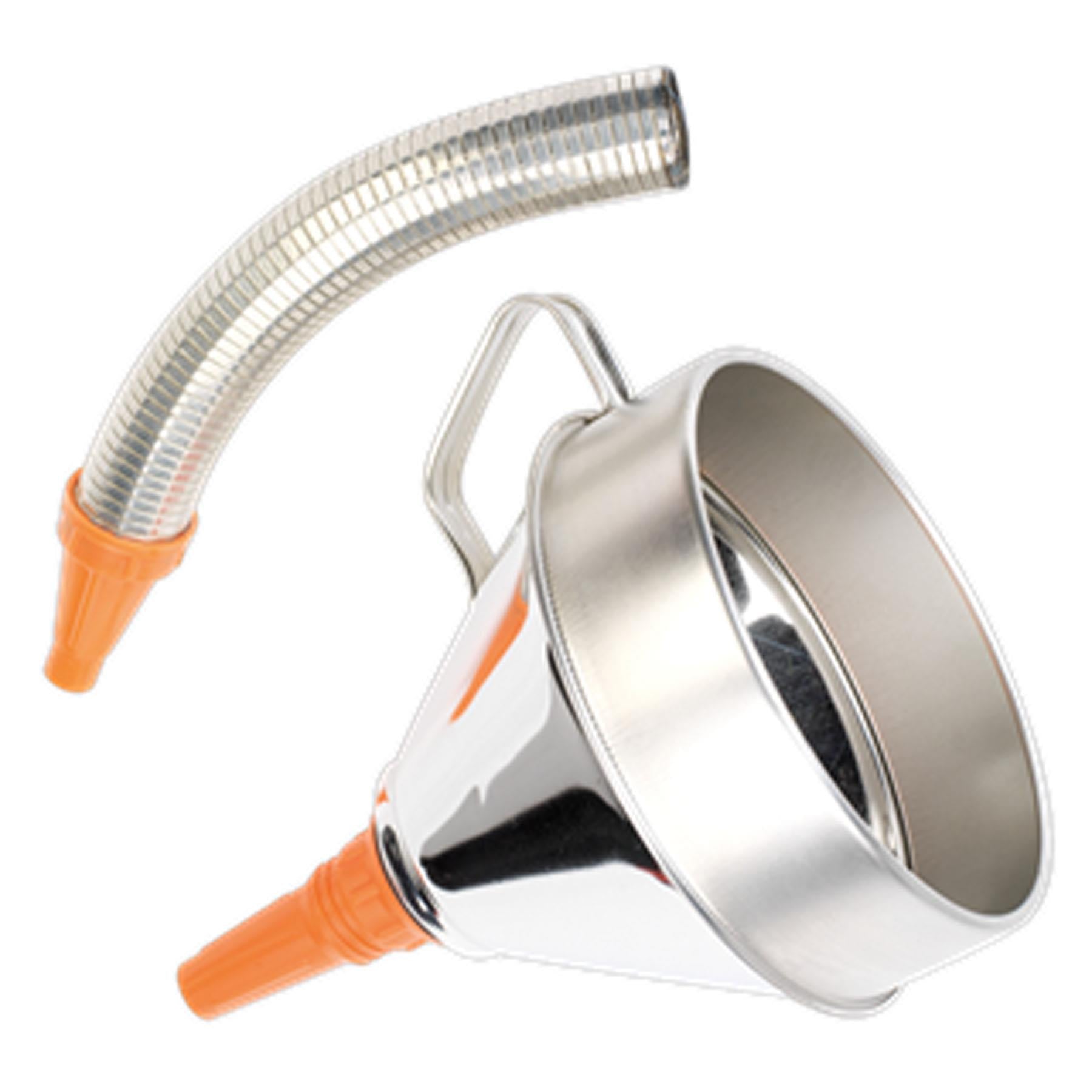 Sealey Funnel Metal with Filter �200mm