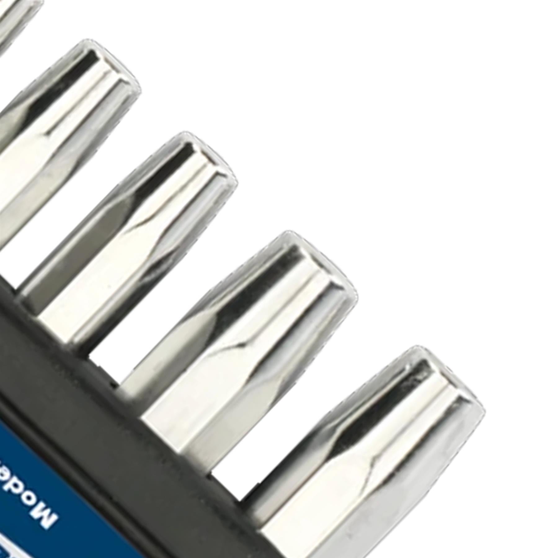 Sealey Parallel Pin Punch Set 6pc Long Silver AK9128