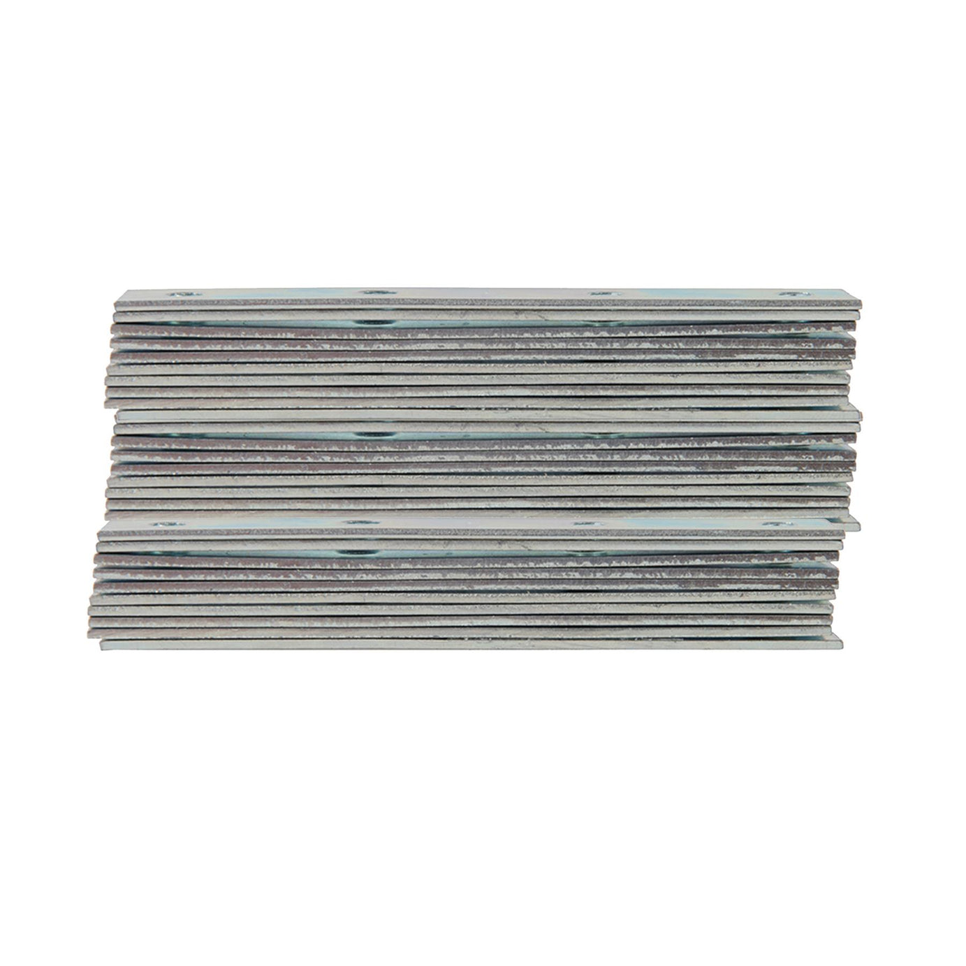 Mending Plates Zinc Plated With Offset Fixing Holes For Timber Repair 200Pk 100mm