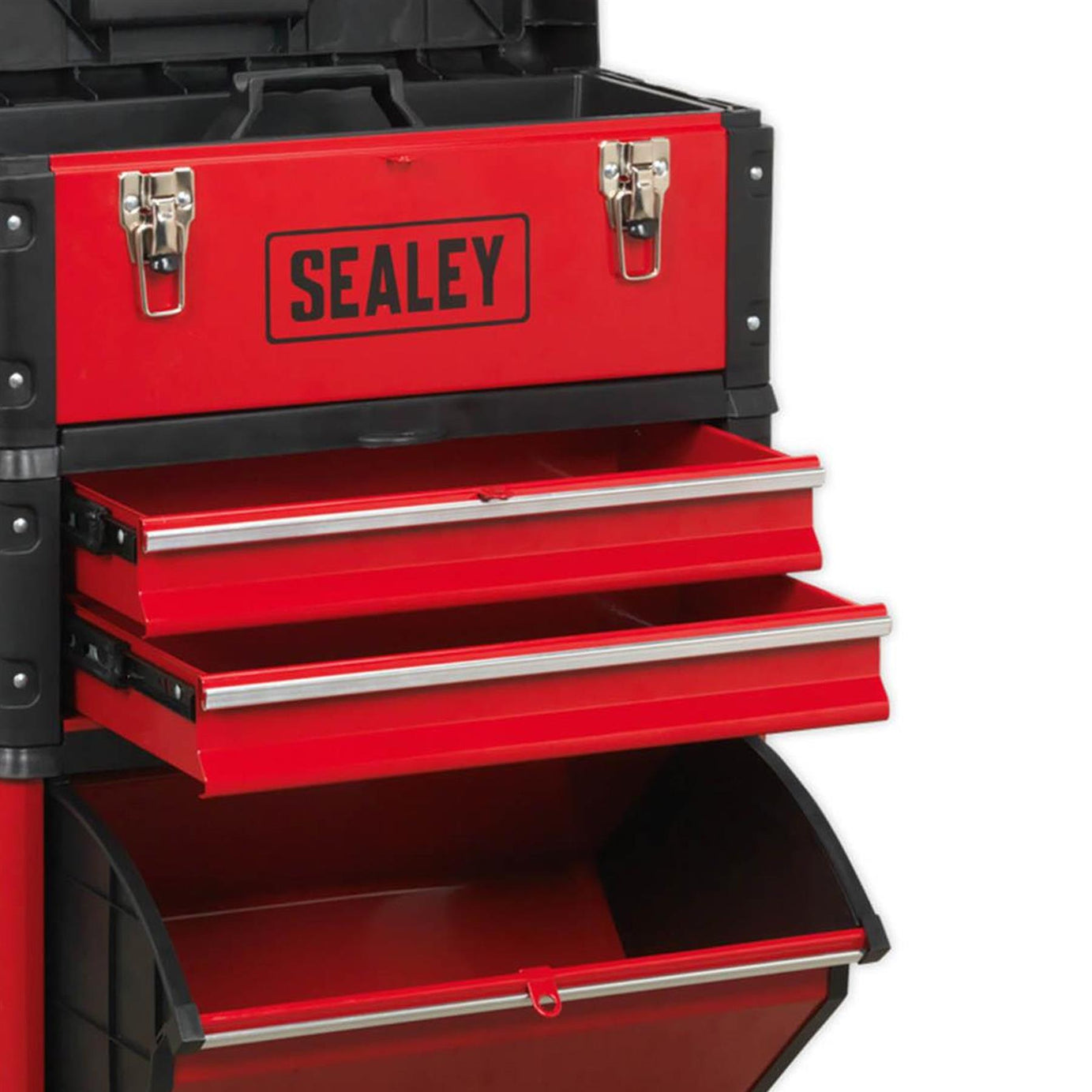 Sealey Mobile Steel/Composite Toolbox - 3 Compartment