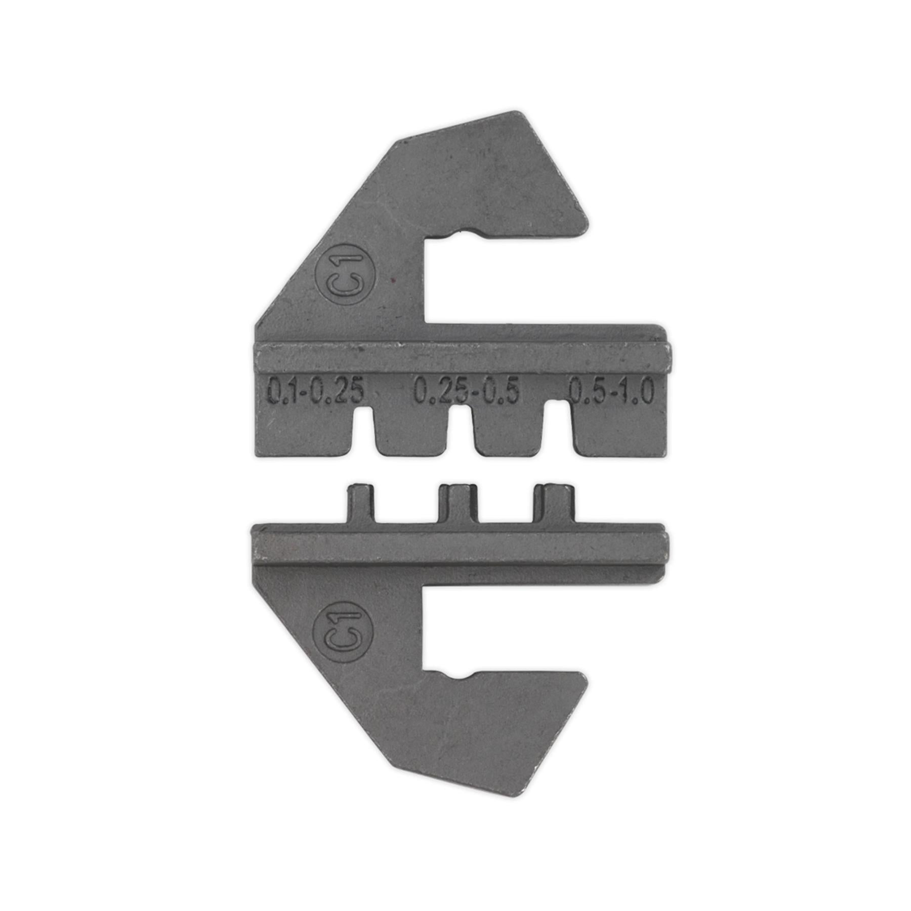 Sealey Open Barrel Crimping Jaws For Model No's AK3857 And AK3858.